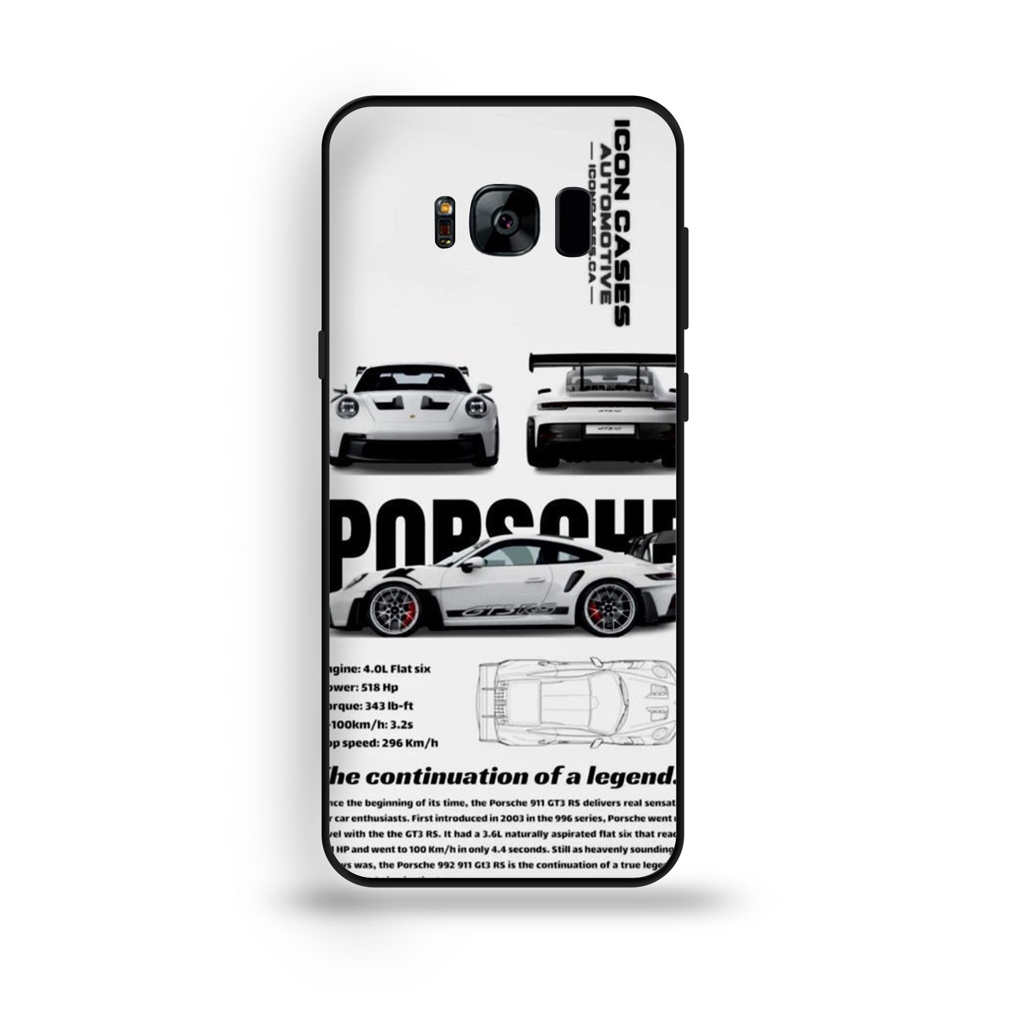 Samsung Galaxy S8 Plus - Wallpaper 100 - Premium Printed Glossy Phone Case