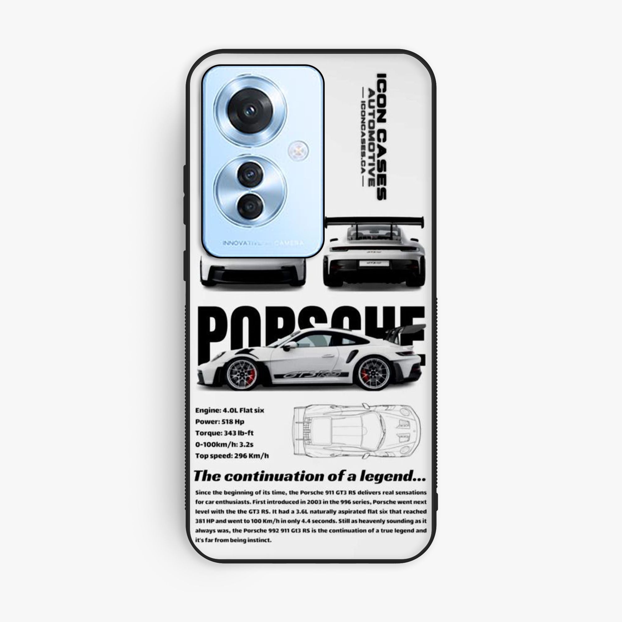 Oppo Reno 11F - Wallpaper 100 - Premium Printed Glossy Phone Case