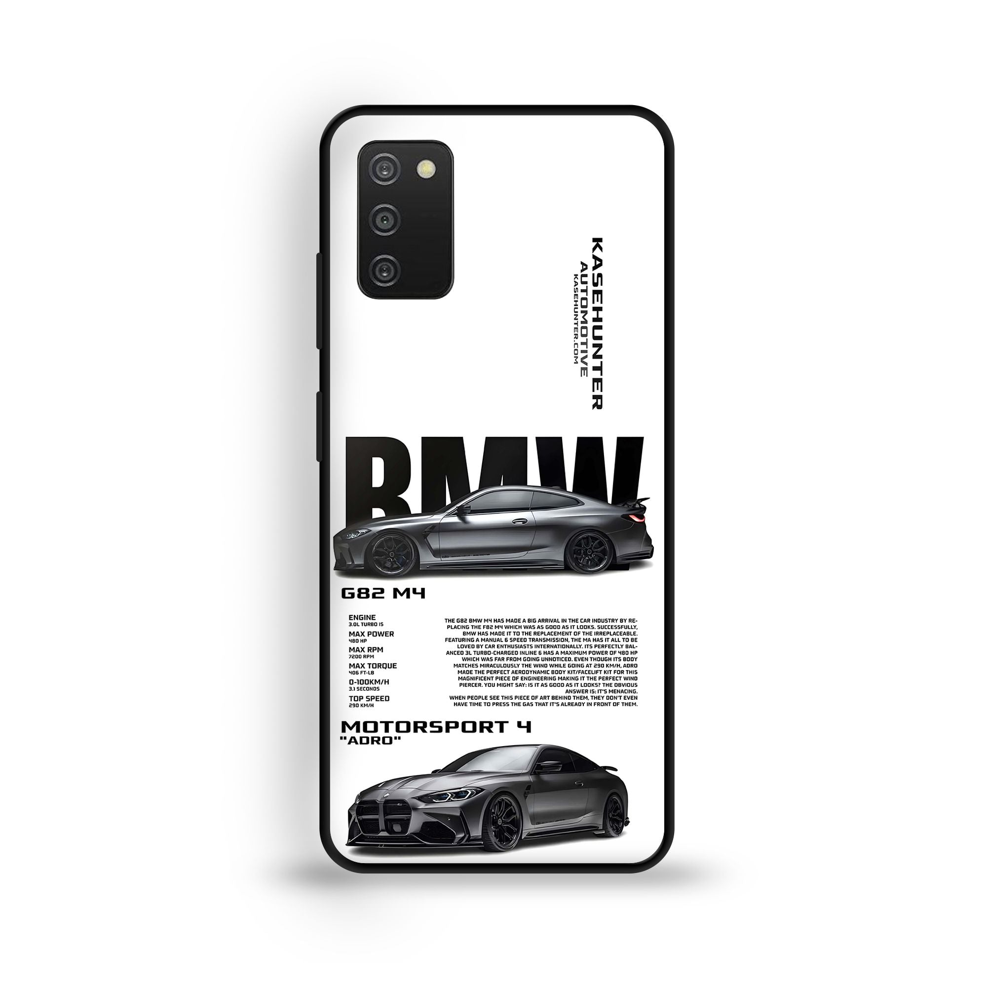 Samsung Galaxy A03s - Wallpaper 160 - Premium Printed Glossy Phone Case