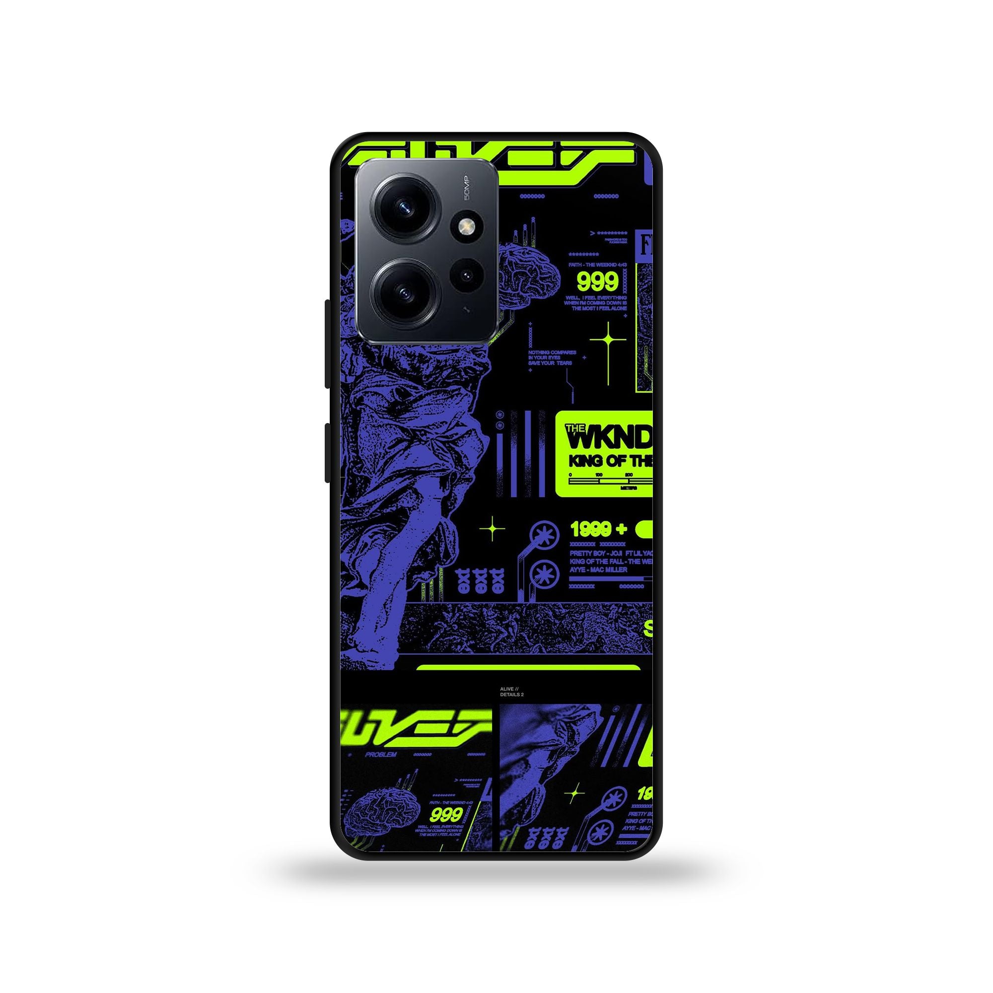 Xiaomi Redmi Note 12 4G - Wallpaper 084 - Premium Printed Glossy Phone Case