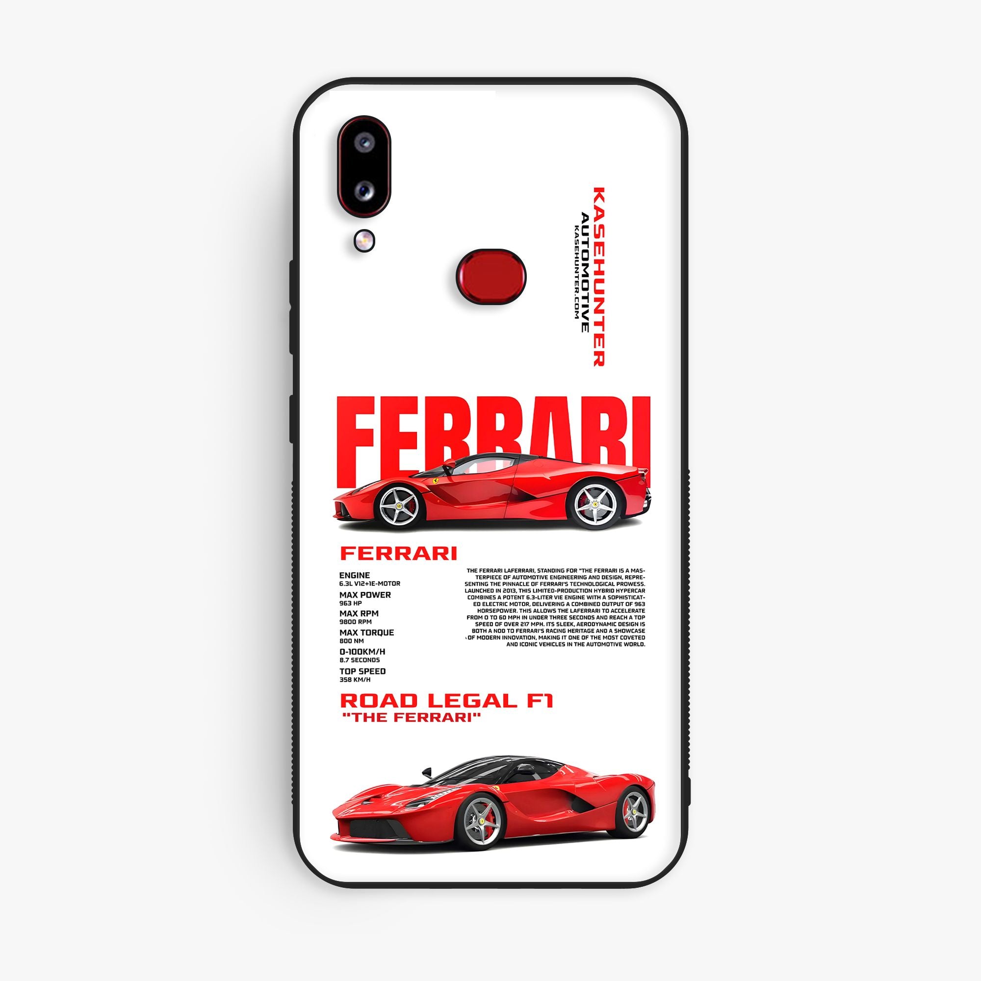 Samsung Galaxy A20 - Wallpaper 163 - Premium Printed Glossy Phone Case