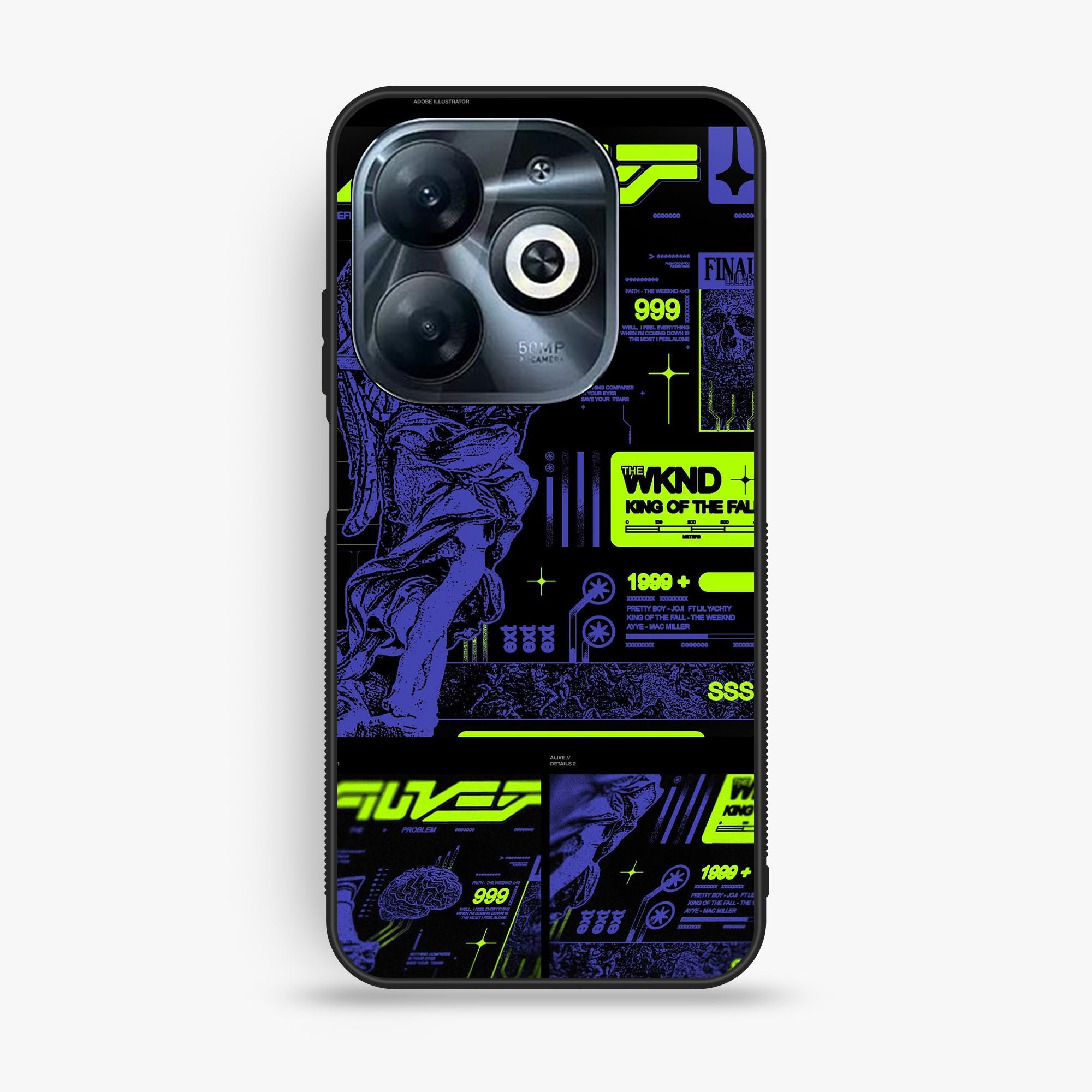 Infinix Smart 8 - Wallpaper 084 - Premium Printed Glossy Phone Case