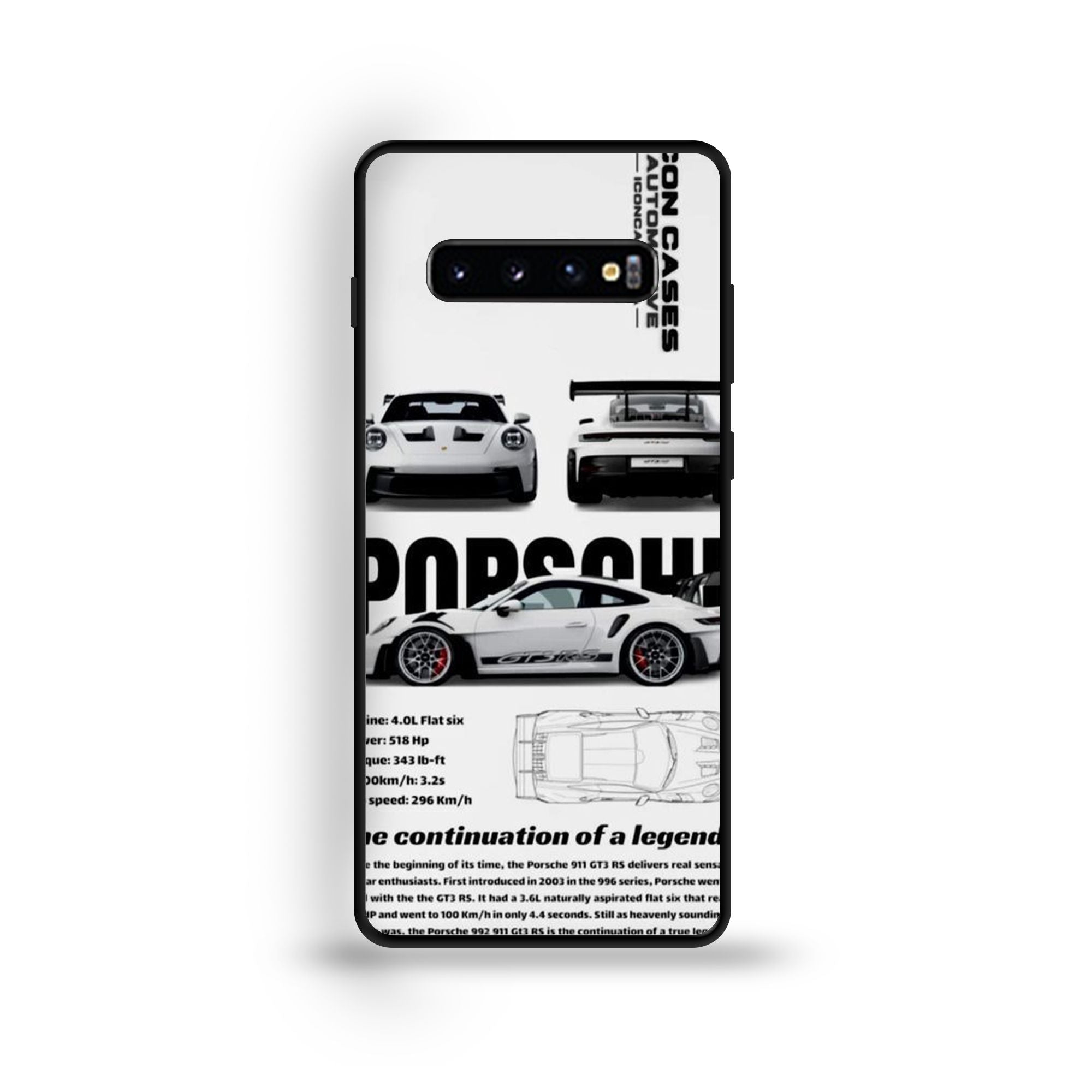 Samsung Galaxy S10 - Wallpaper 100 - Premium Printed Glossy Phone Case