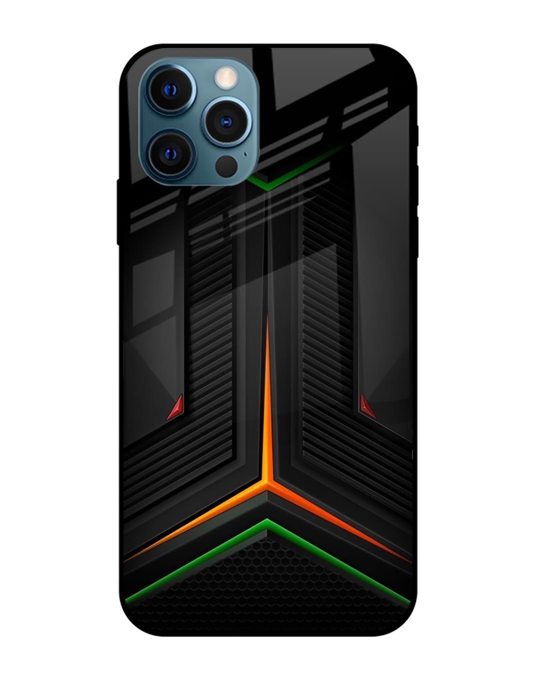 All Models Modern Ultra Chevron Premium Glass - Case On