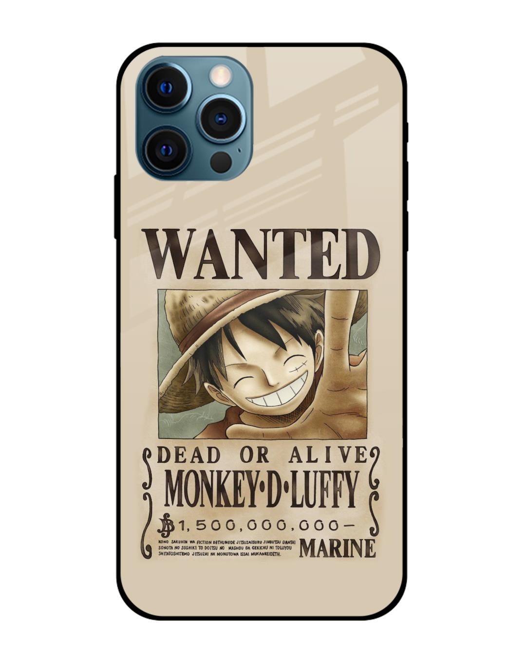 All Models Luffy Wanted Glass Case - Case On
