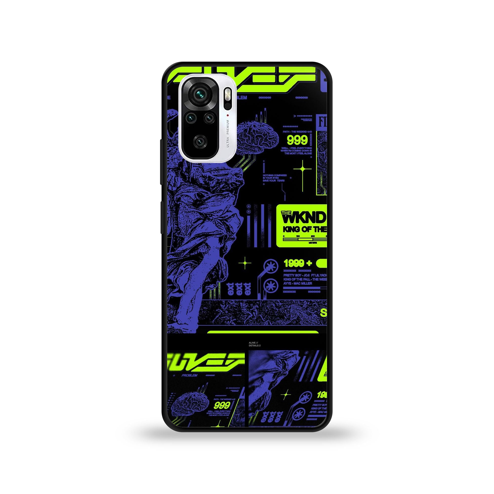 Xiaomi Redmi Note 10 4G - Wallpaper 084 - Premium Printed Glossy Phone Case
