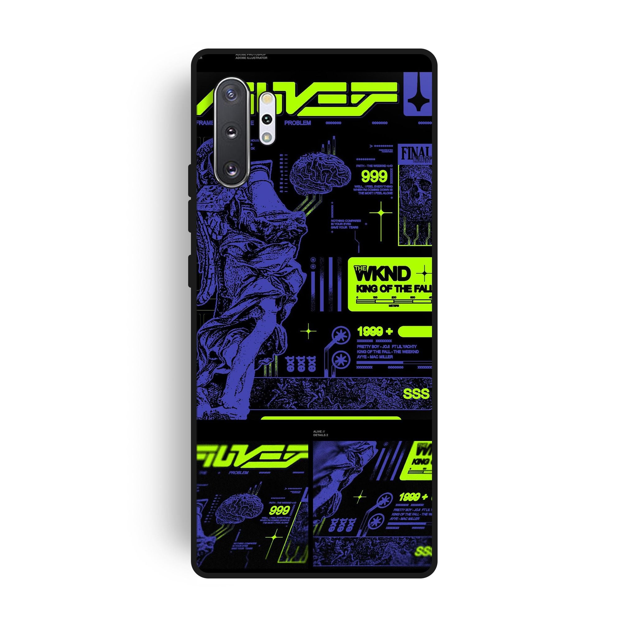 Samsung Galaxy Note 10 Plus - Wallpaper 084 - Premium Printed Glossy Phone Case