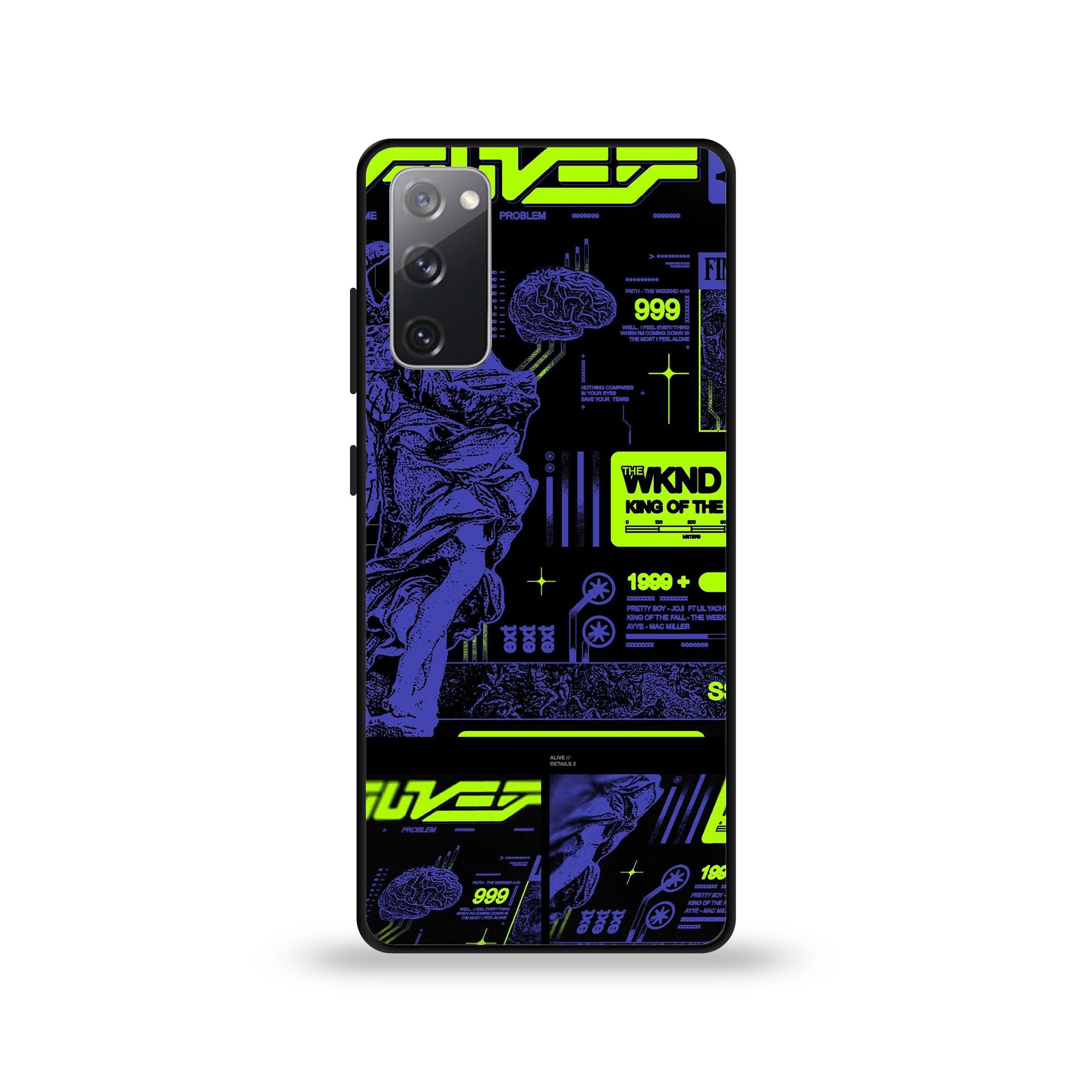 Samsung Galaxy  S20 FE - Wallpaper 084 - Premium Printed Glossy Phone Case
