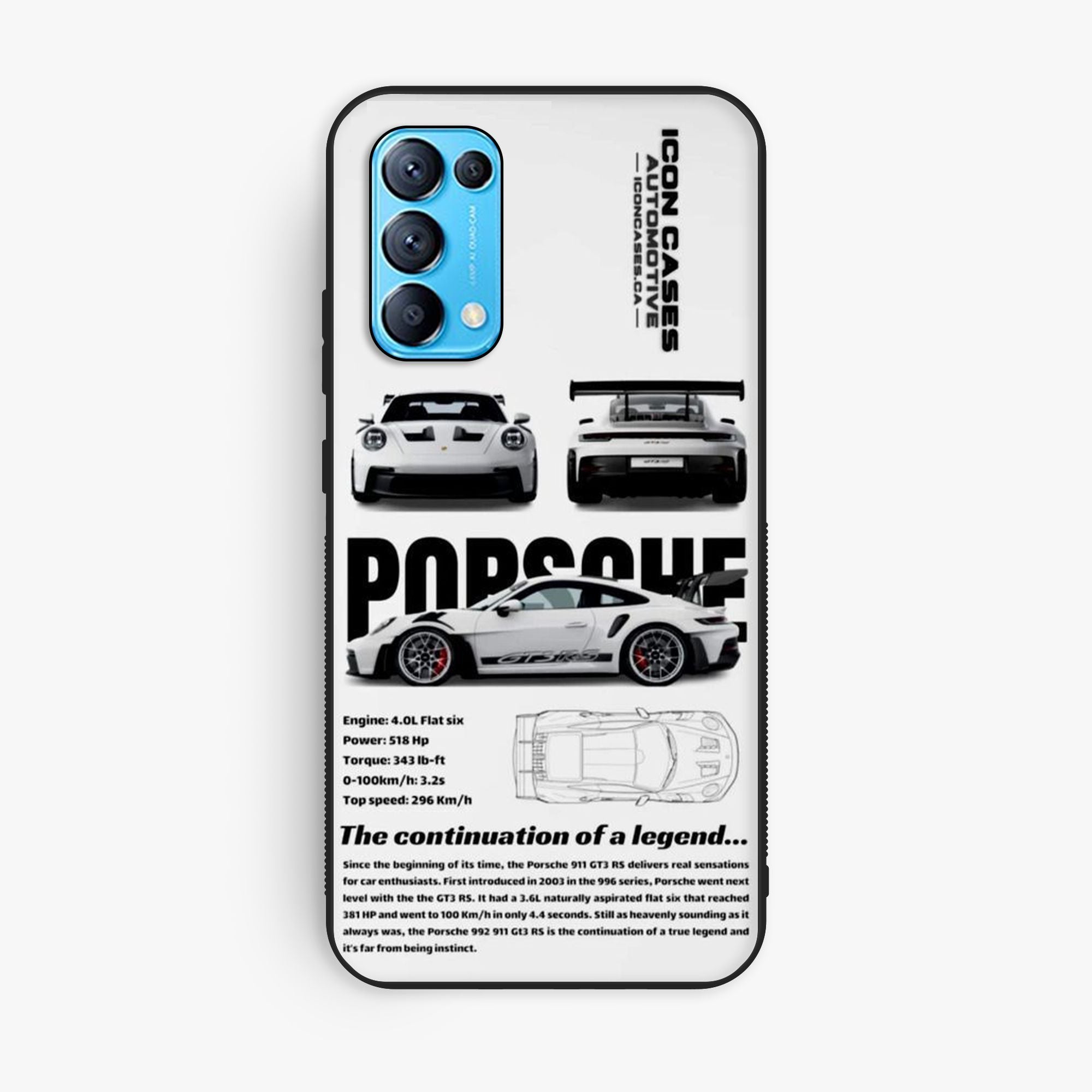 Oppo Reno 5 - Wallpaper 100 - Premium Printed Glossy Phone Case