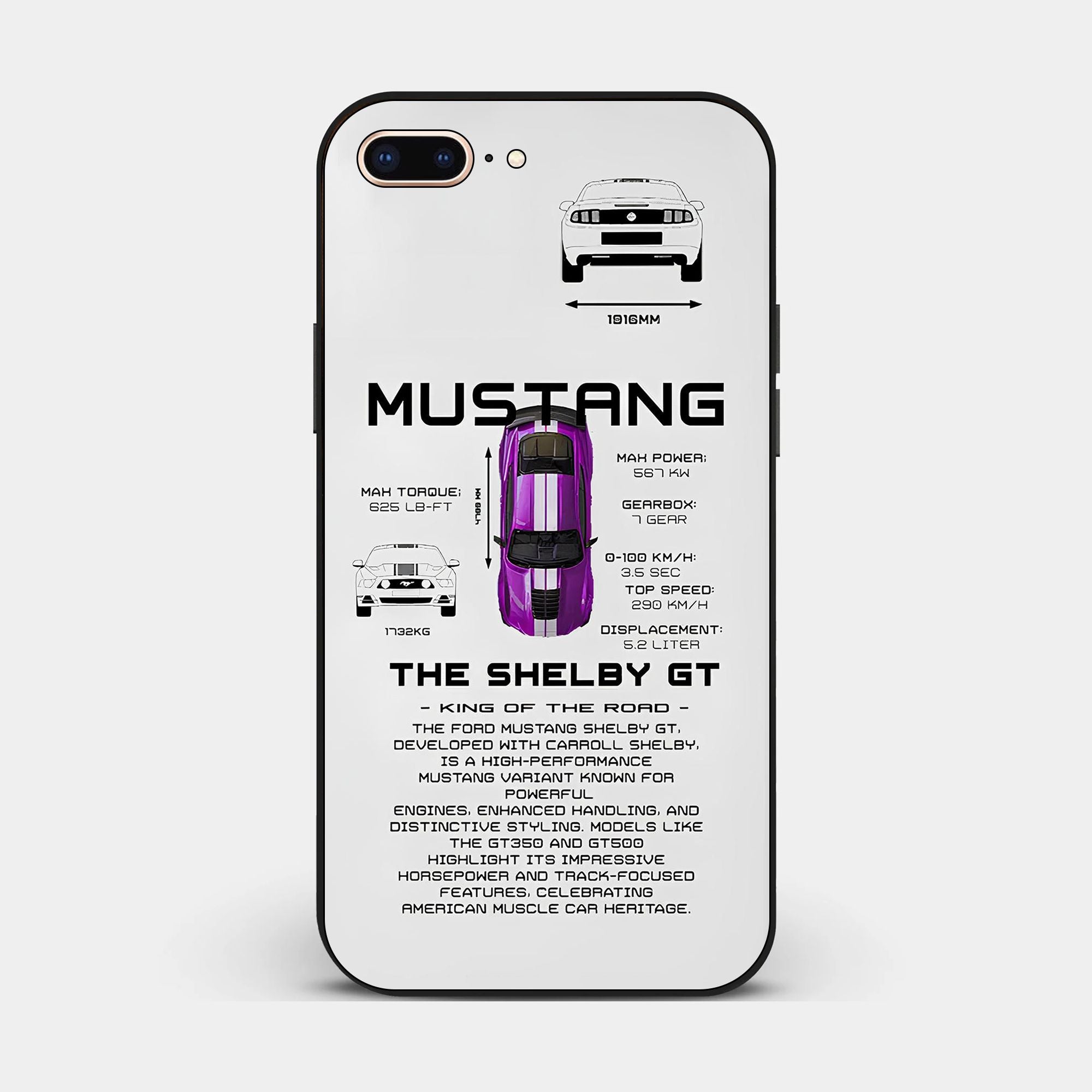 iPhone 8 Plus - Wallpaper 028 - Premium Printed Glossy Phone Case