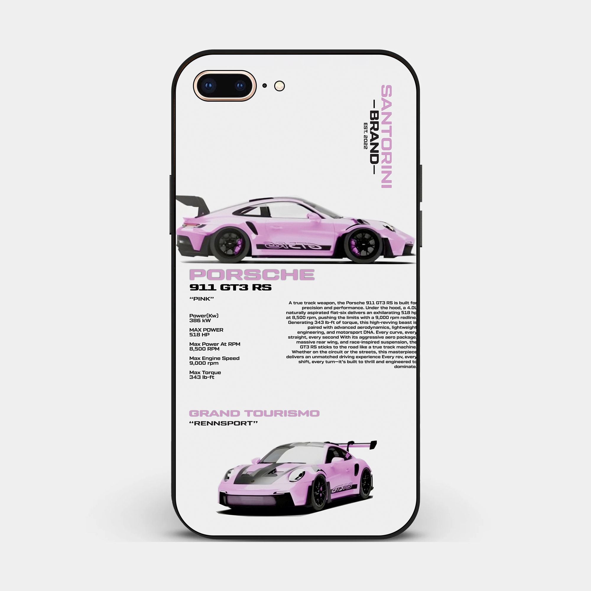 iPhone 8 Plus - Wallpaper 024 - Premium Printed Glossy Phone Case