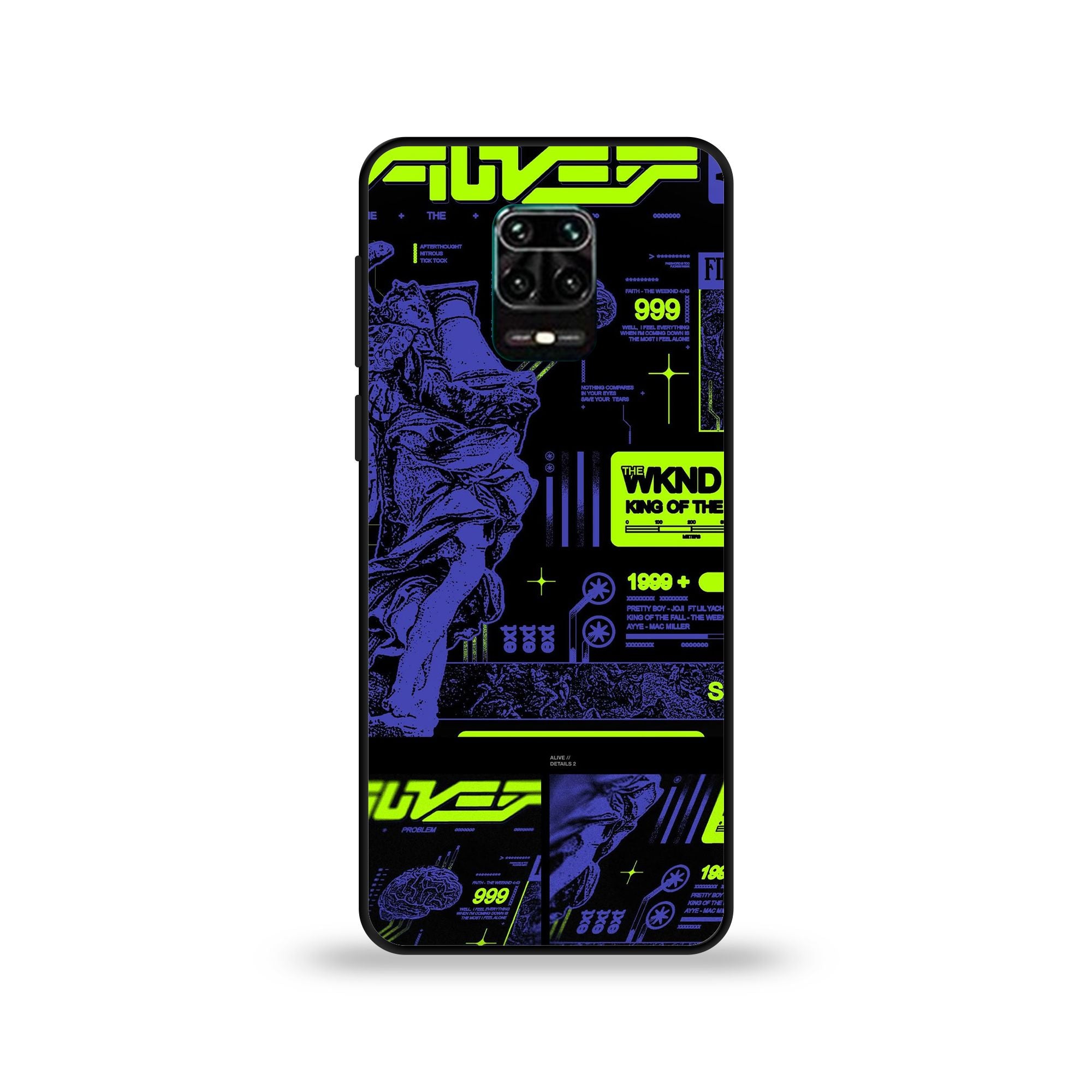 Xiaomi Redmi Note 9s - Wallpaper 084 - Premium Printed Glossy Phone Case