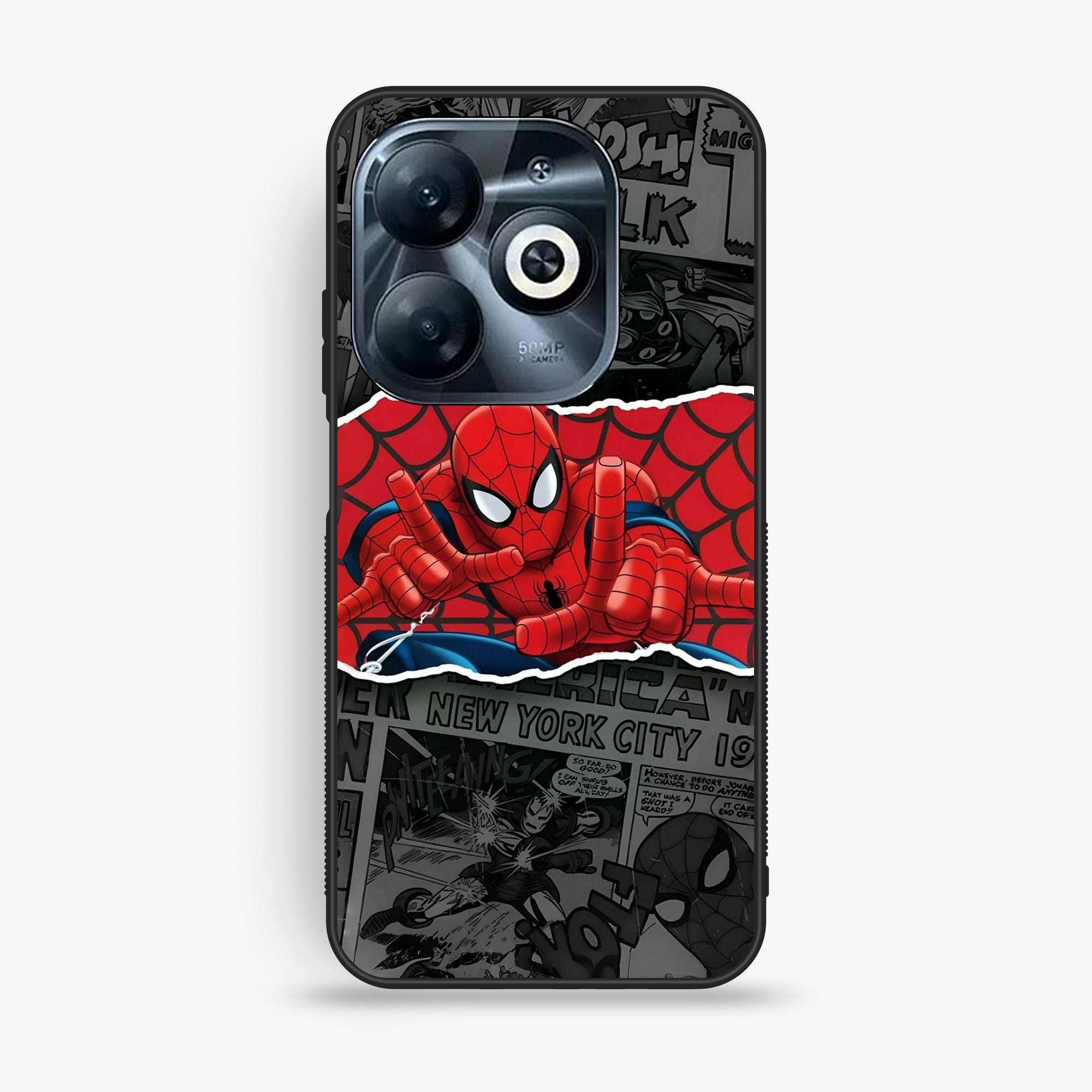 Infinix Smart 8 - Spycam - Premium Printed Glossy Phone Case