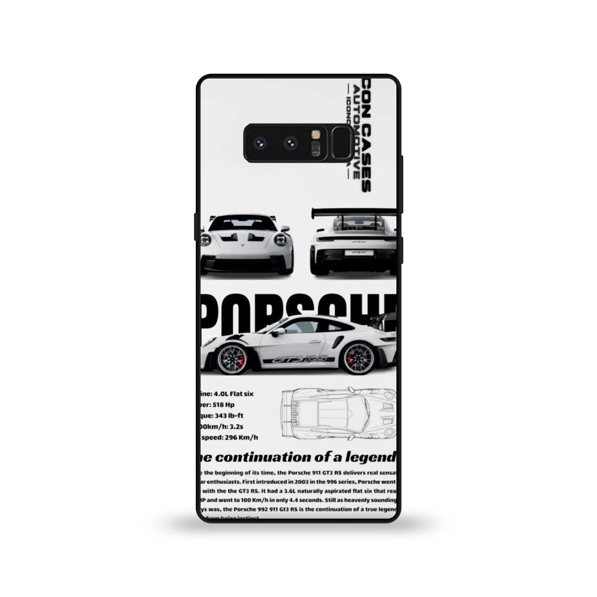 Samsung Galaxy Note 8 - Wallpaper 100 - Premium Printed Glossy Phone Case
