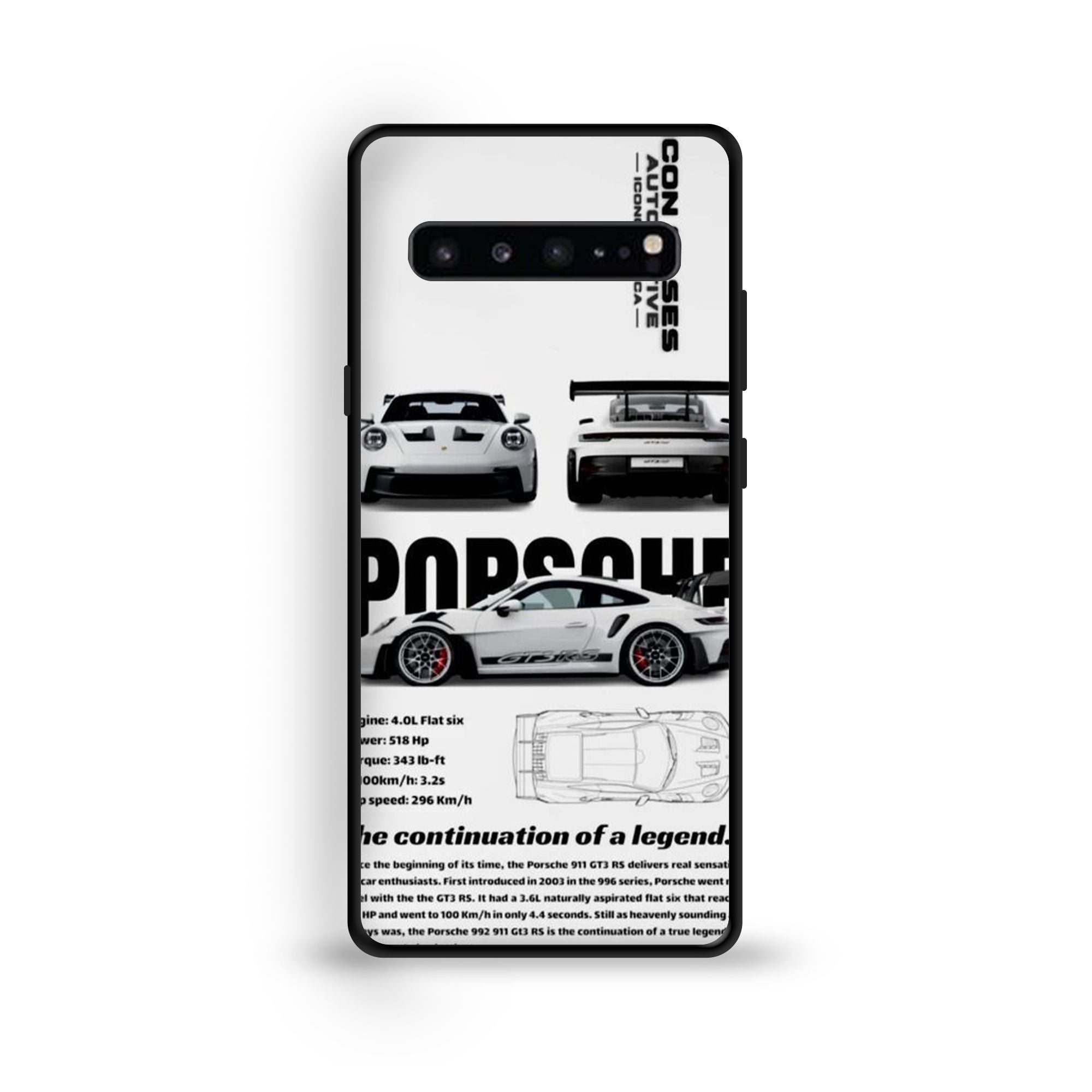 Samsung Galaxy  S10 5G - Wallpaper 100 - Premium Printed Glossy Phone Case