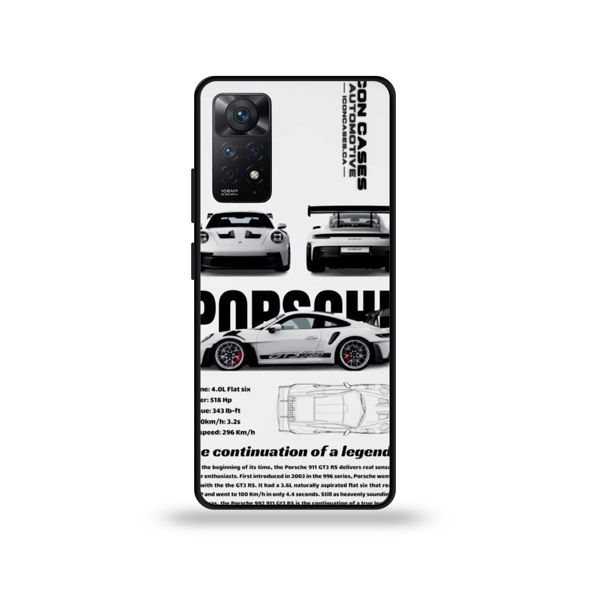 Xiaomi Redmi Note 11 Pro - Wallpaper 100 - Premium Printed Glossy Phone Case