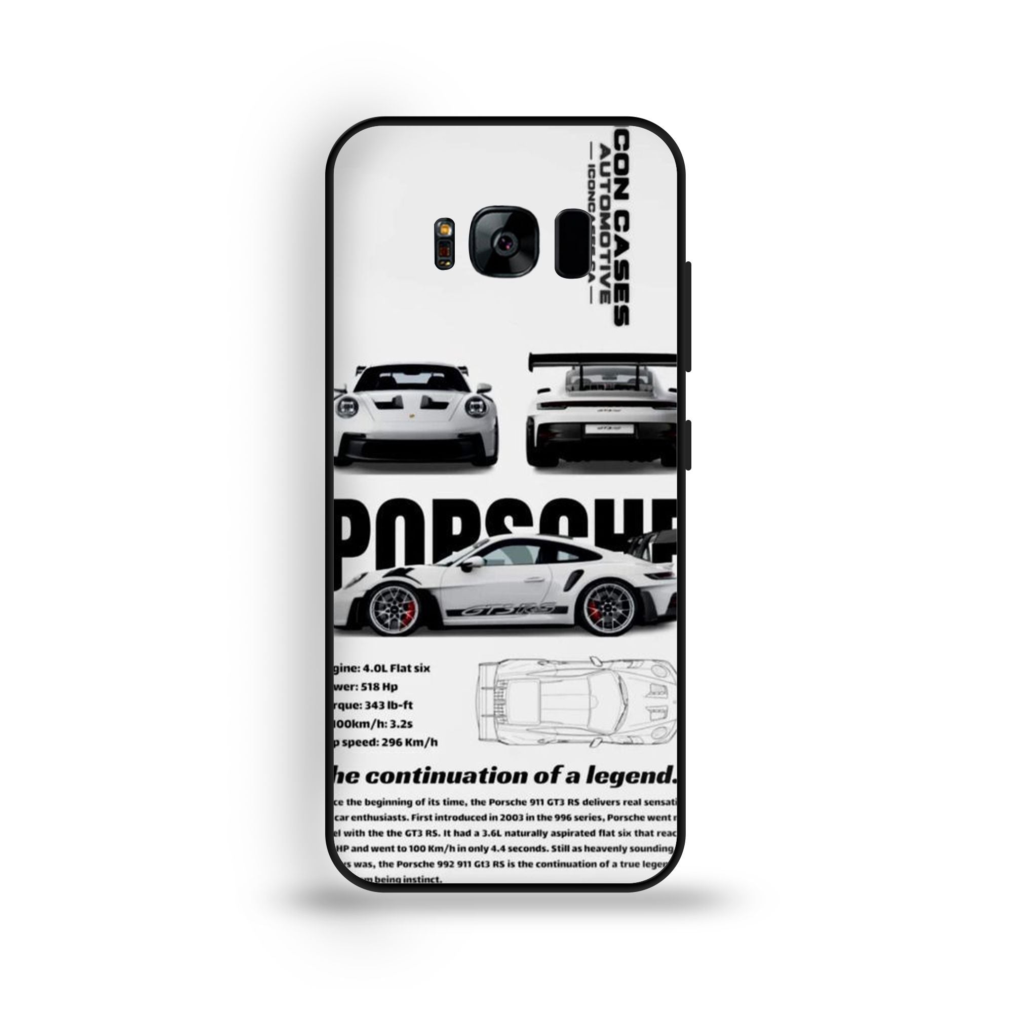 Samsung Galaxy S8 - Wallpaper 100 - Premium Printed Glossy Phone Case