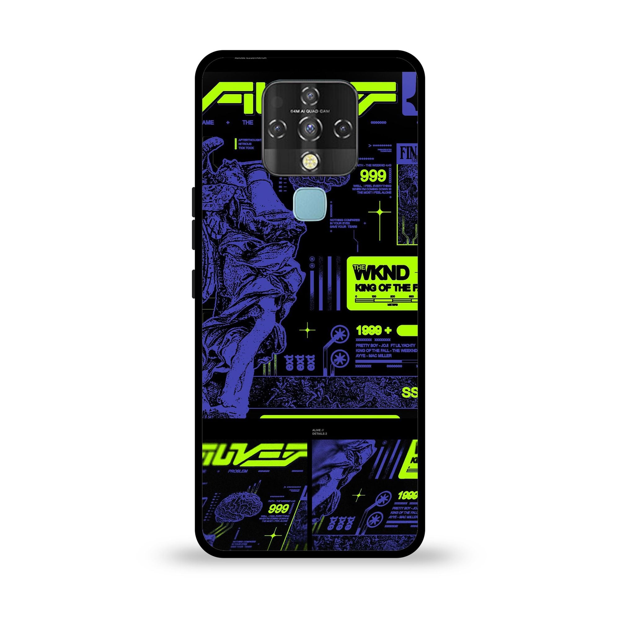 Tecno Camon 16 - Wallpaper 50 - Premium Printed Glossy Phone Case