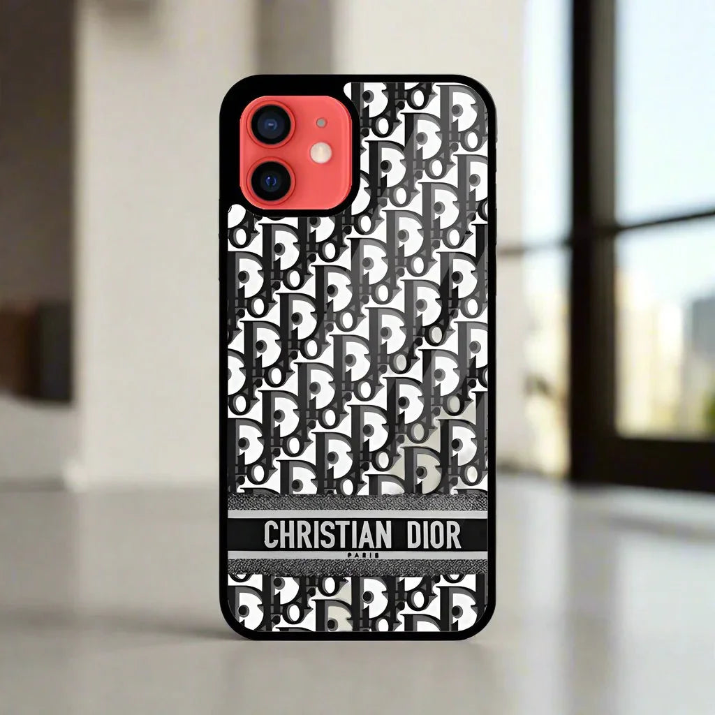 CD brown (Glossy phone case)