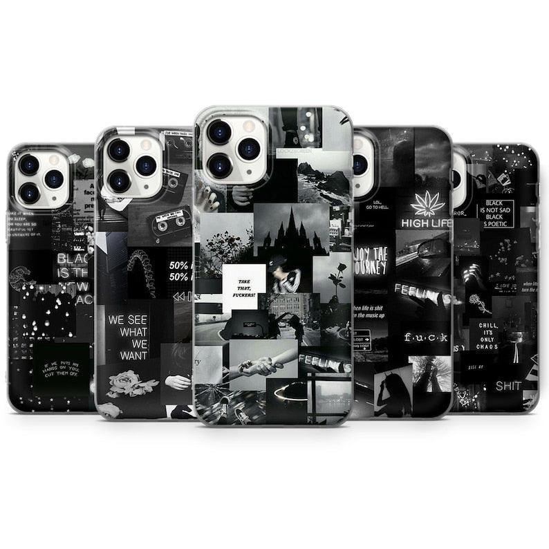 Aesthetic Collage Phone Case Abstract Art Cover All Models - Case On