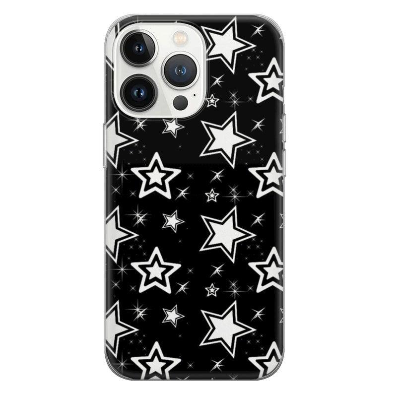 Retro Stars Pattern Aesthetic Phone Case Vintage Cover - Case On