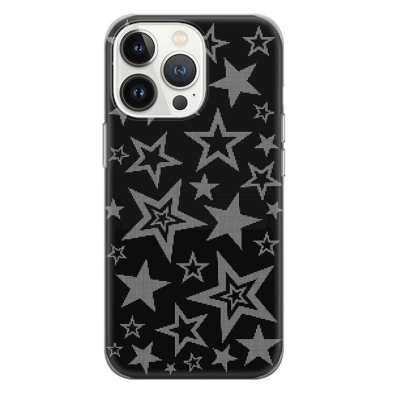 Retro Stars Pattern Aesthetic Phone Case Vintage Cover - Case On