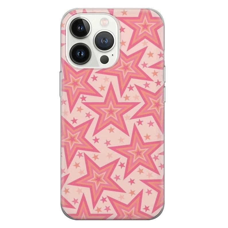 Retro Stars Pattern Aesthetic Phone Case Vintage Cover - Case On