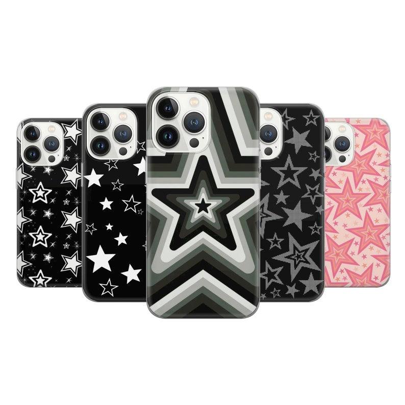 Retro Stars Pattern Aesthetic Phone Case Vintage Cover - Case On