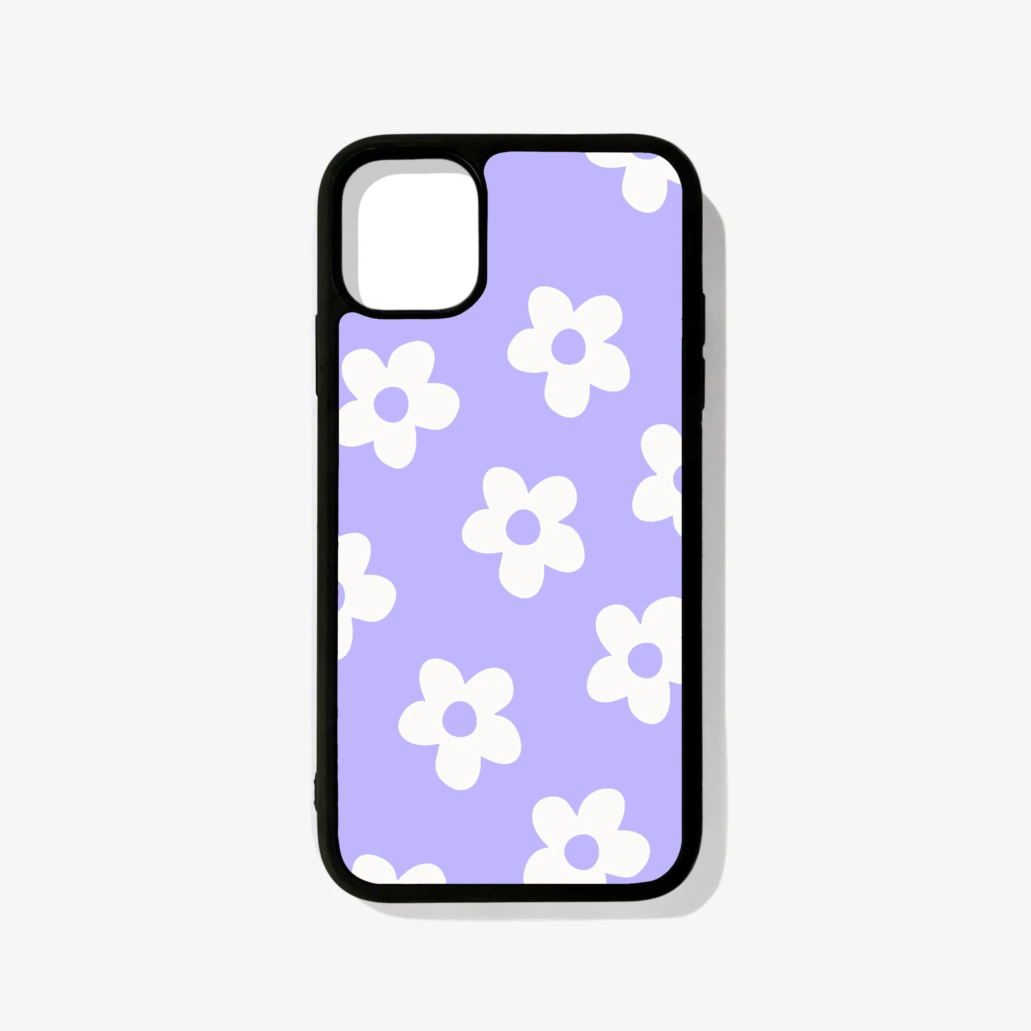 Purple Bloom Glass Case - Case On