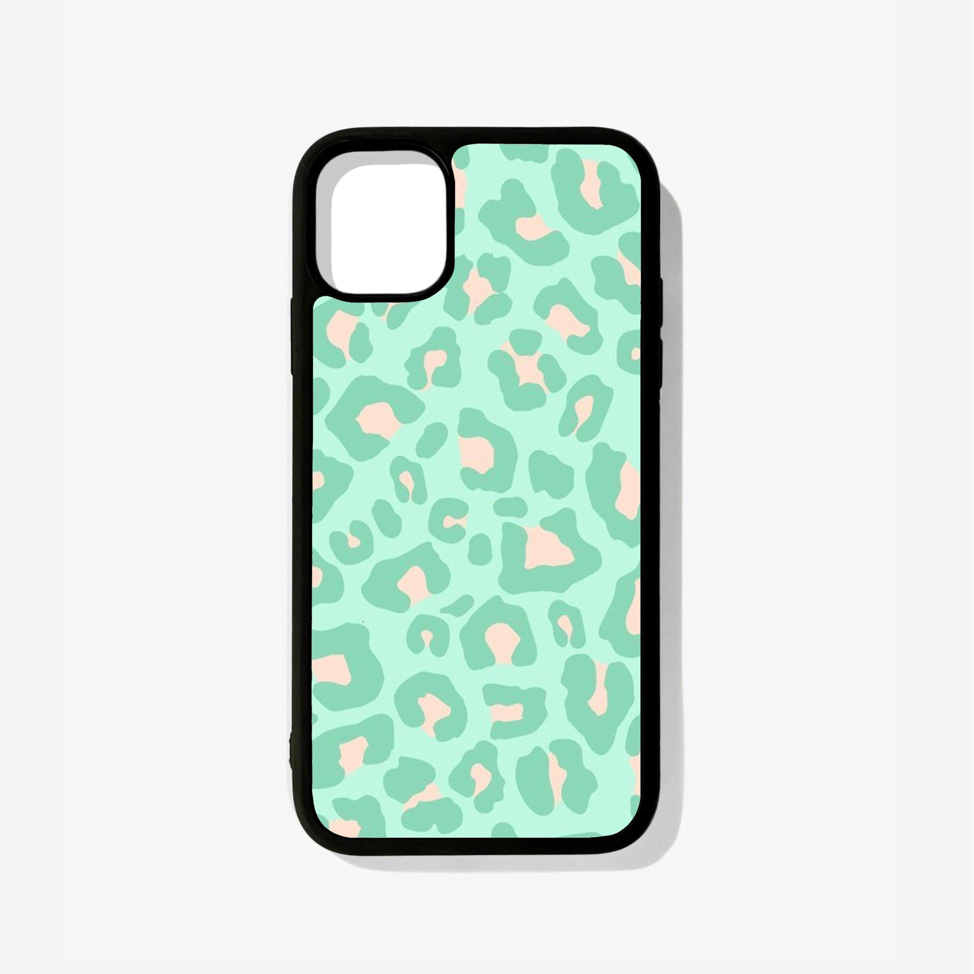 Green Leopard Glass Case - Case On