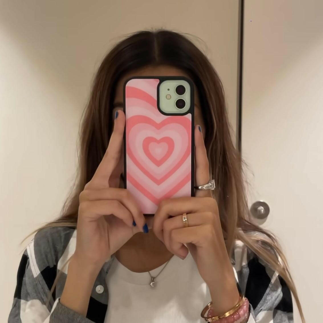 All Models Pink Heart Phone Case - Case On