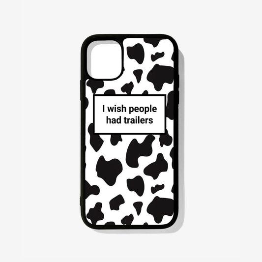All Models Moo Moo Quote Glass Case - Case On
