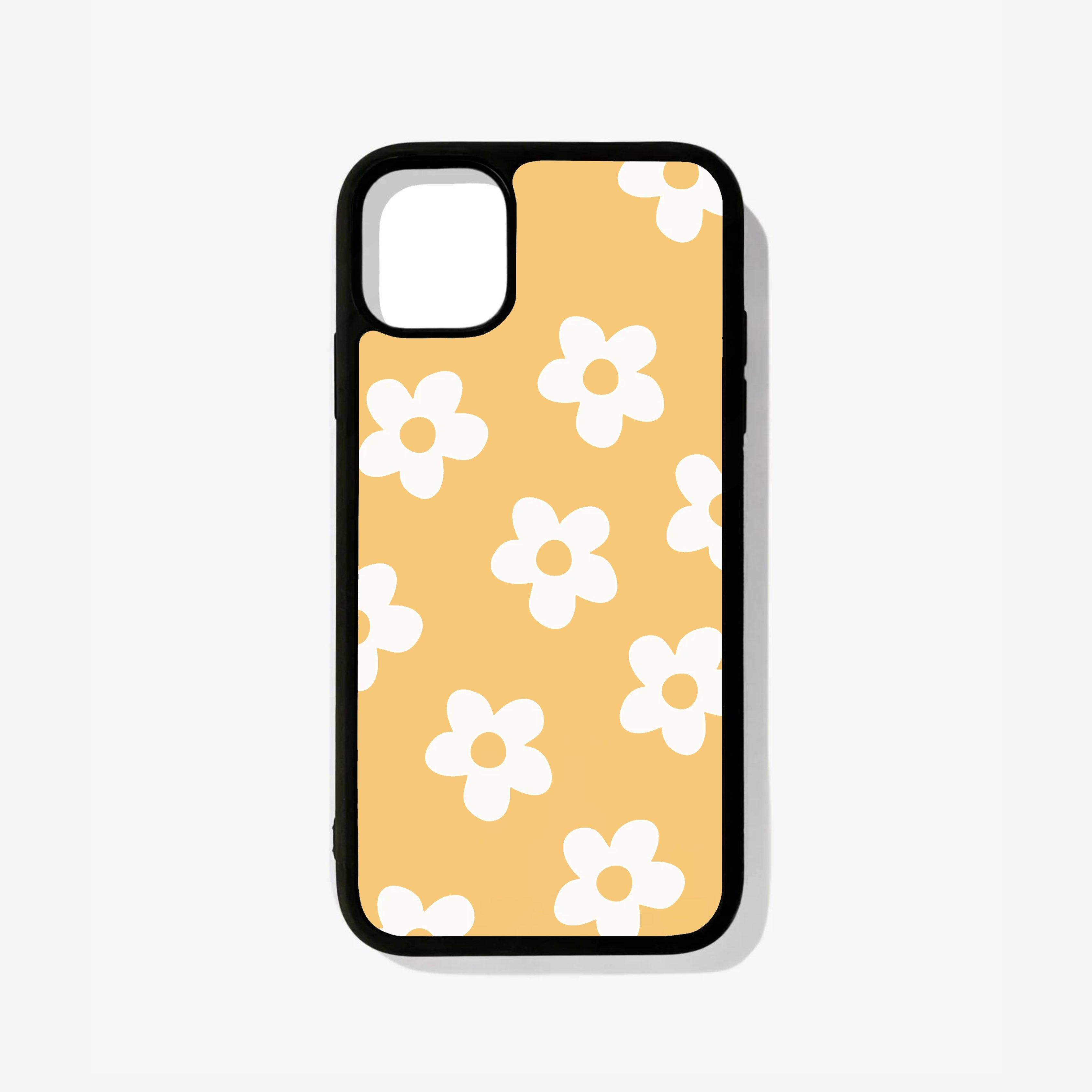 Yellow Bloom Glass Case - Case On