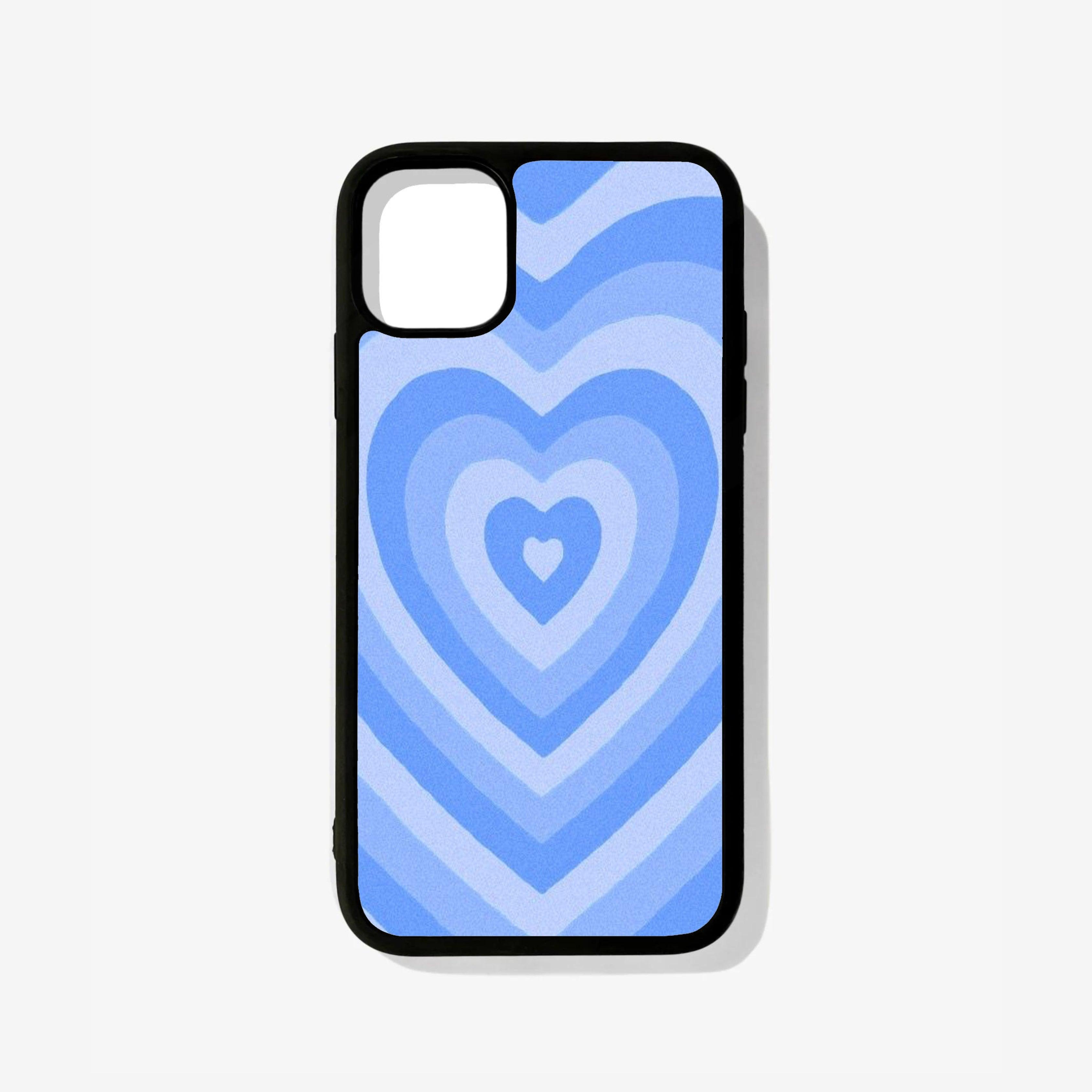 Blue Heart Glossy Case