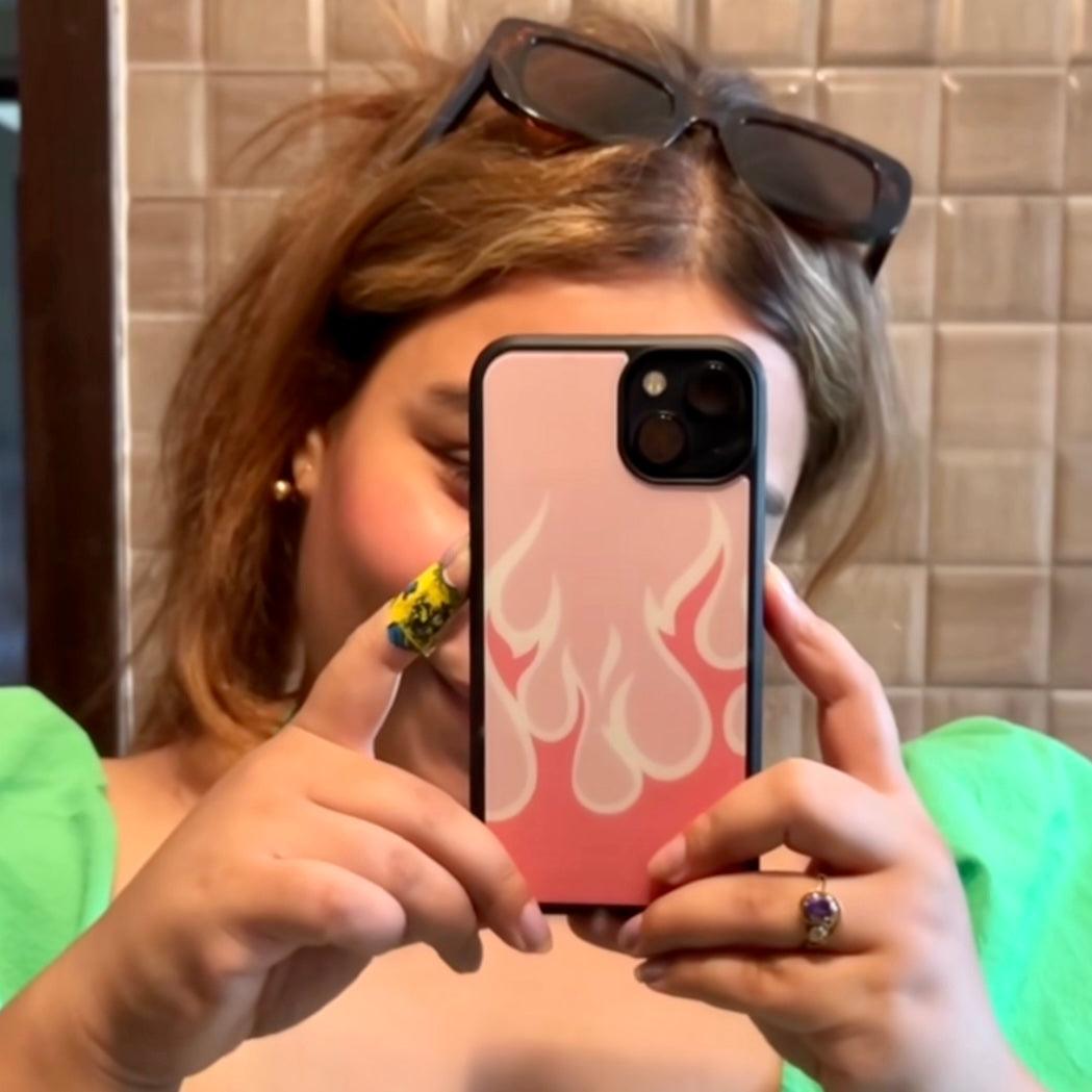 All Models Pink Flames Phone Case - Case On