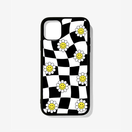 All Models Smiley Flower Glass Case - Case On