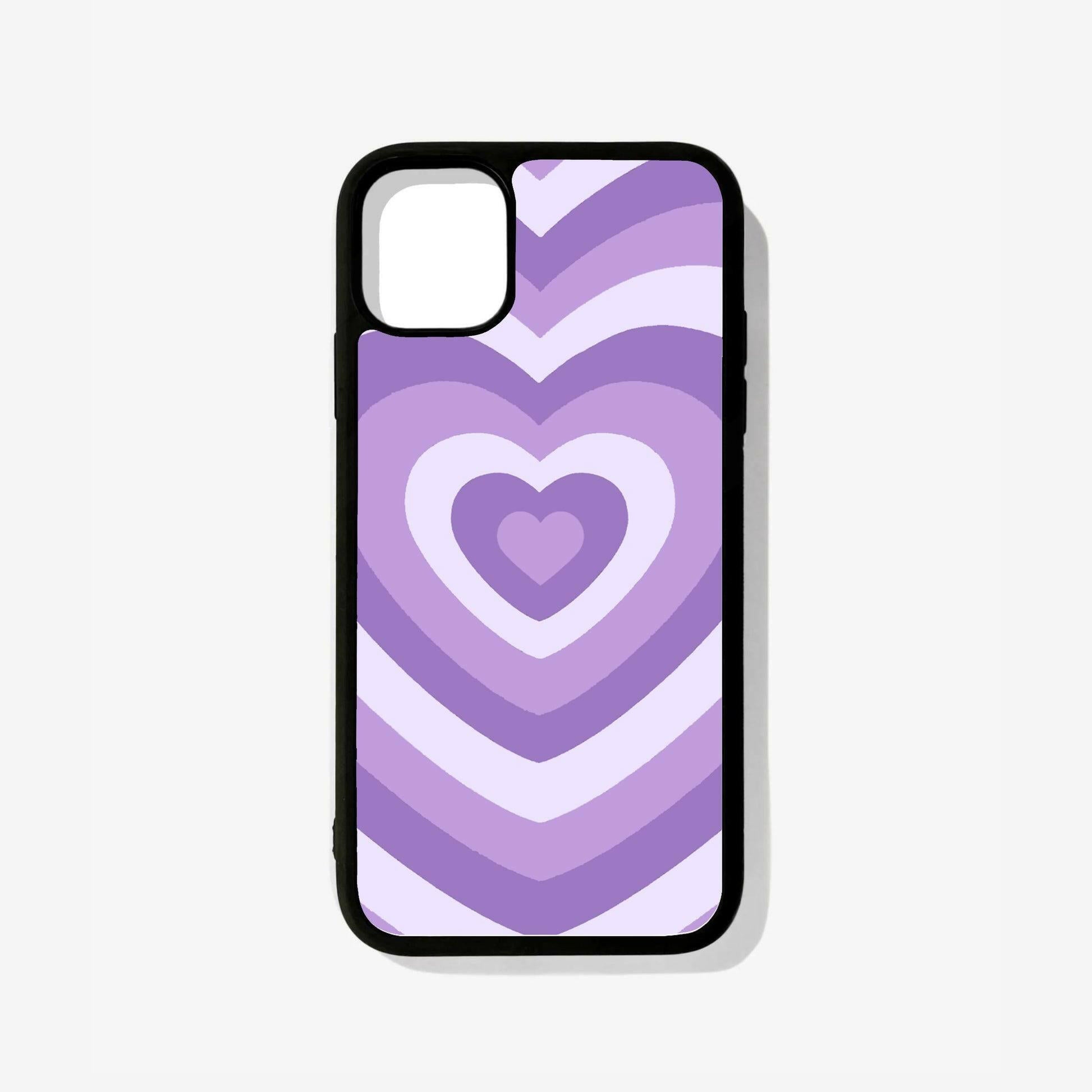 All Models Lavender Heart Phone Case - Case On