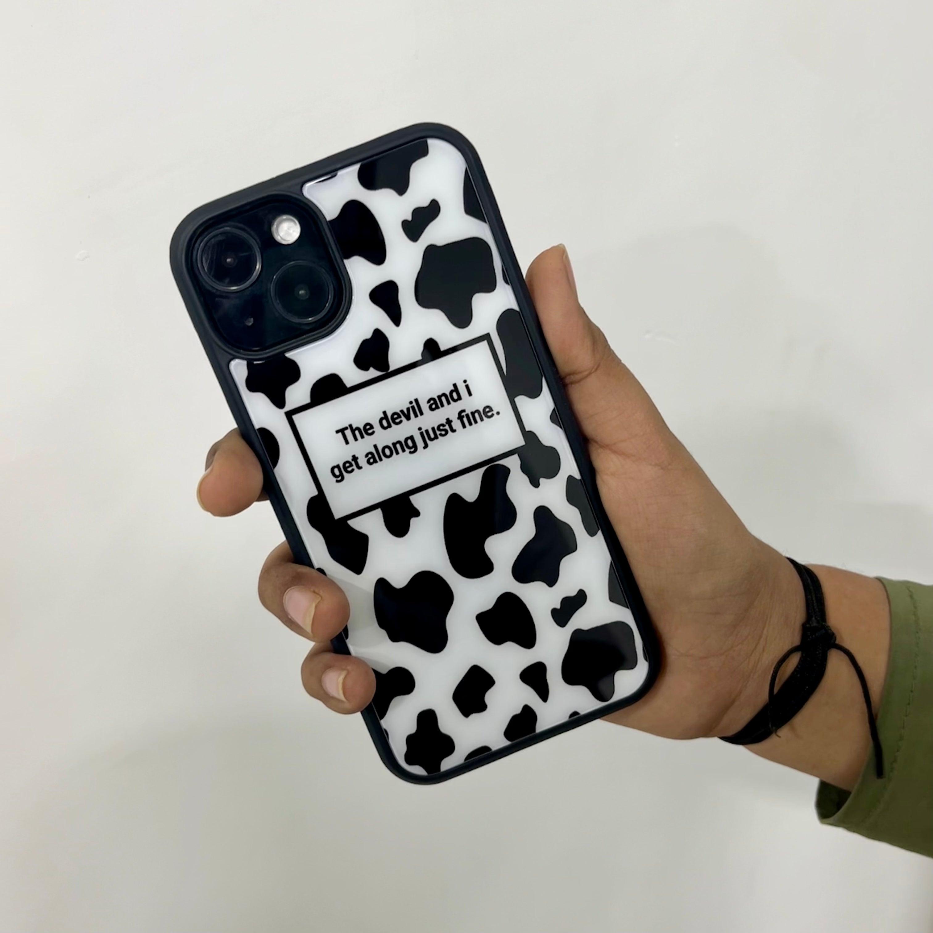 Moo Moo Quote Glass Case - Case On