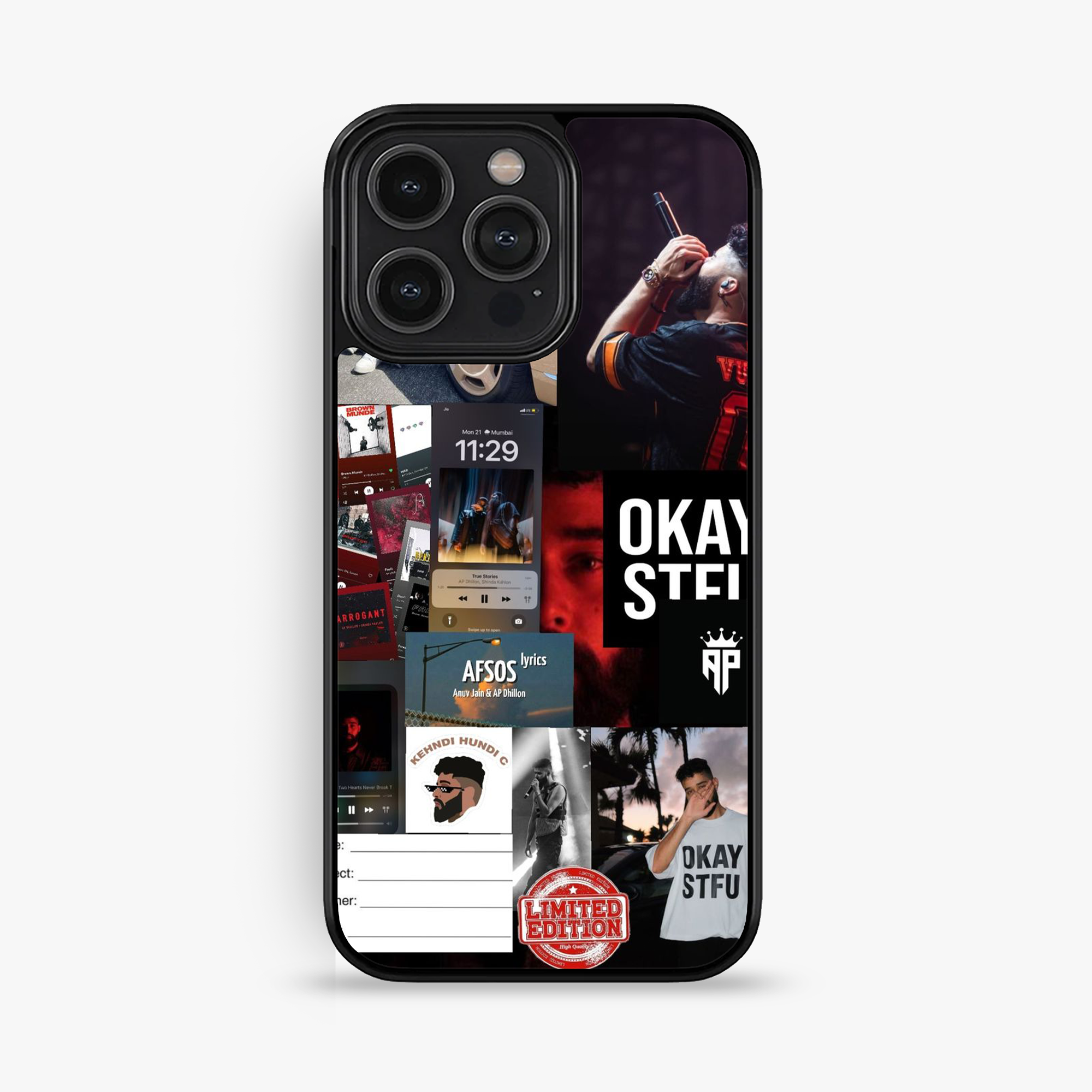 Punjabi Glossy Phone Case Collection for All Android & iPhone Models