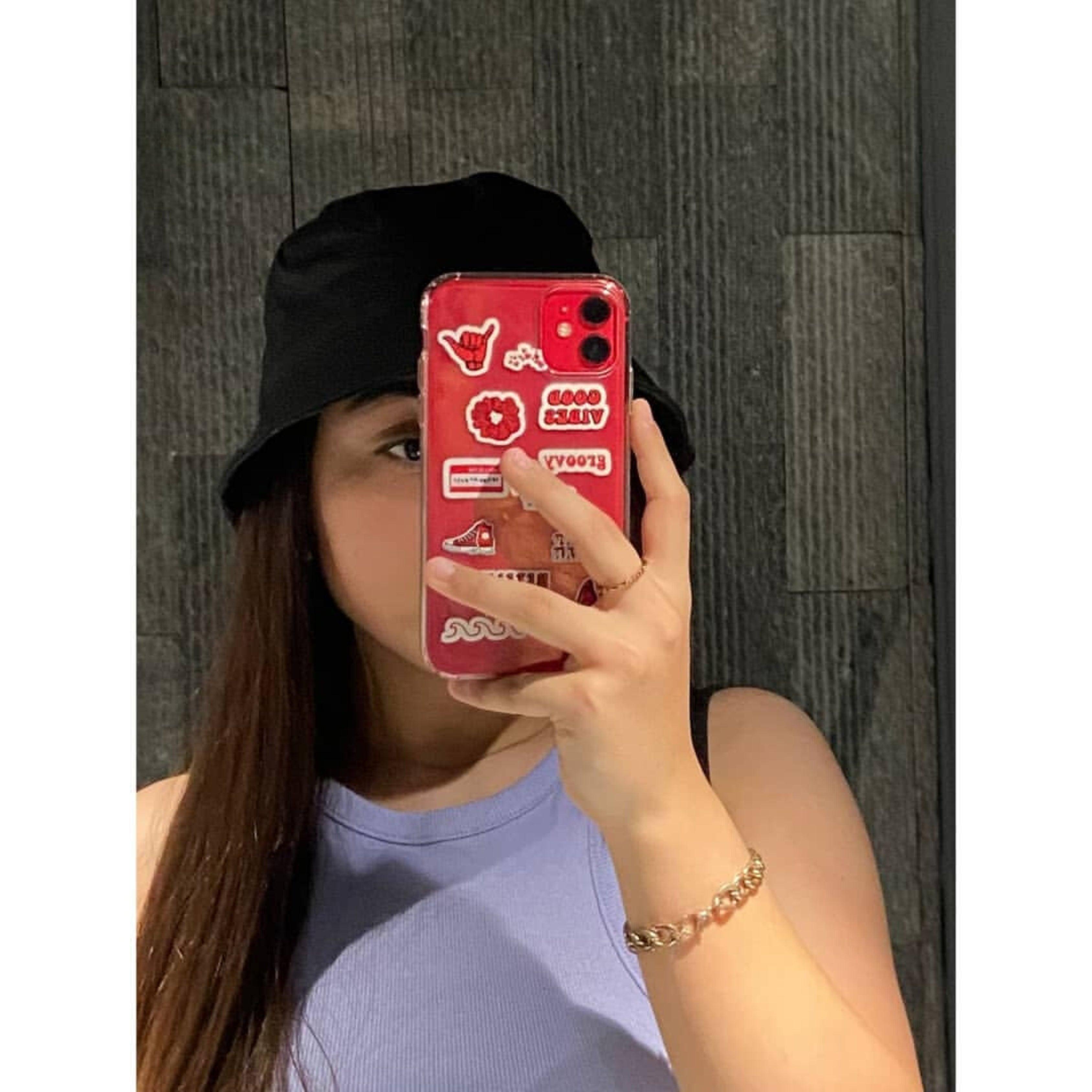 Red Stickers Clear Case - Case On
