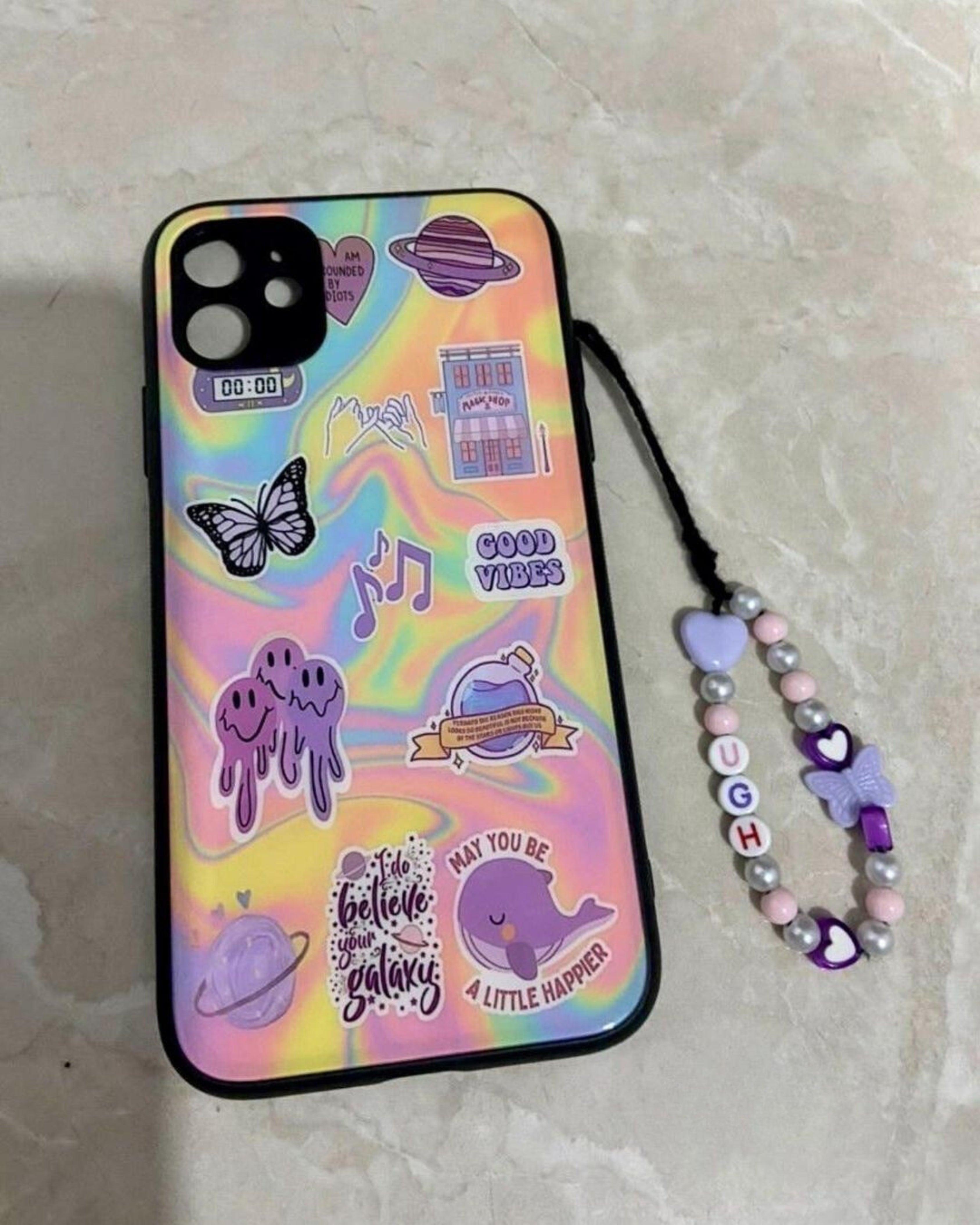 Holographic Stickers Glossy Case