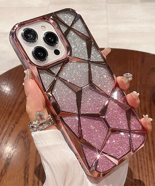 3D Diamond Glitter Case for iPhone - Case On