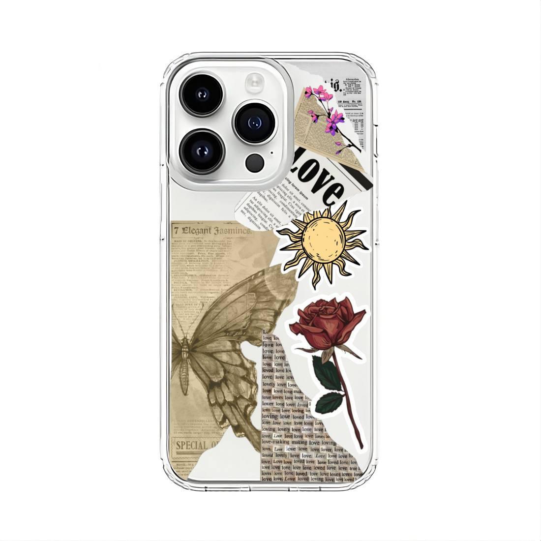 Red Rose Sticker Case - Case On