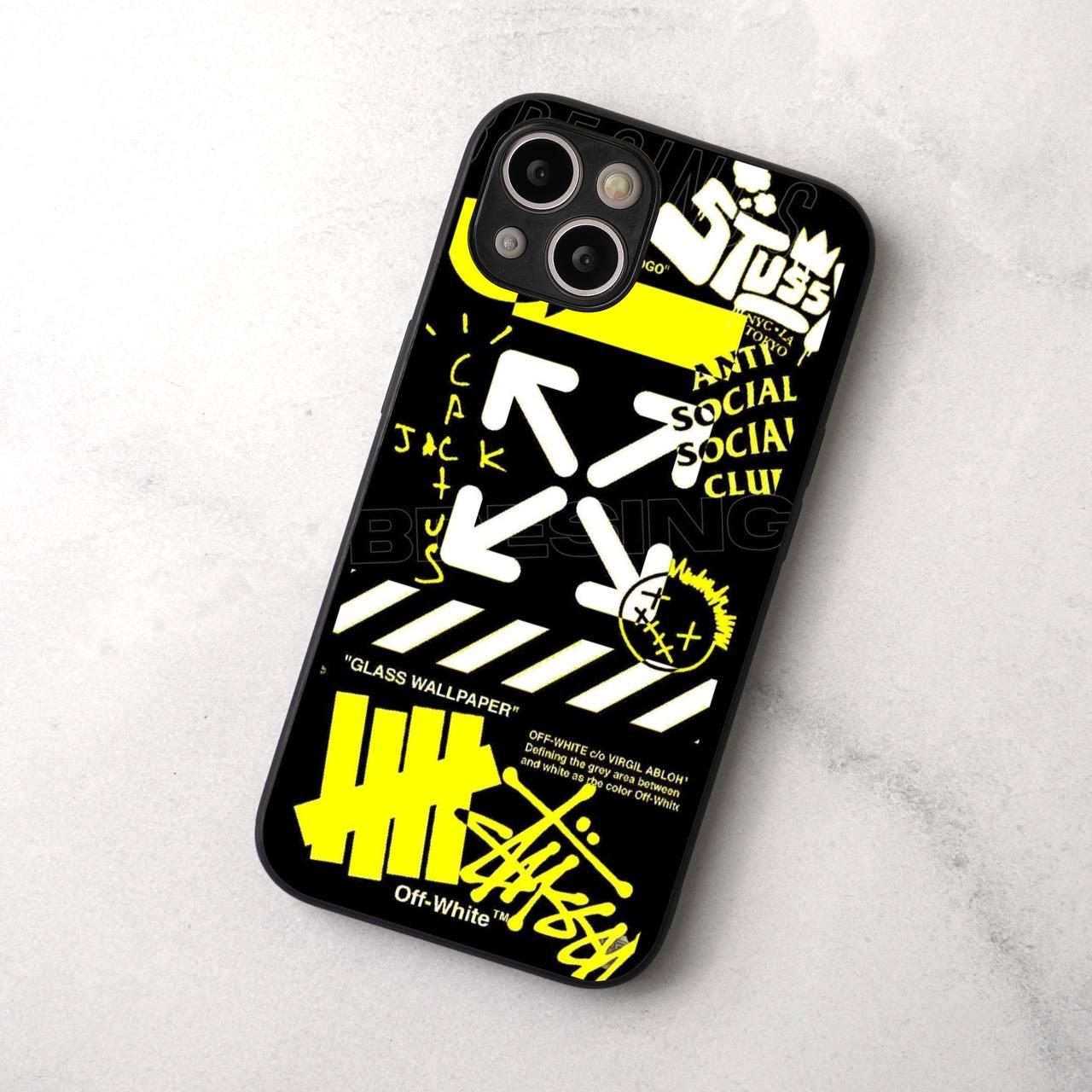 Neon Off White glossy Case - Case On