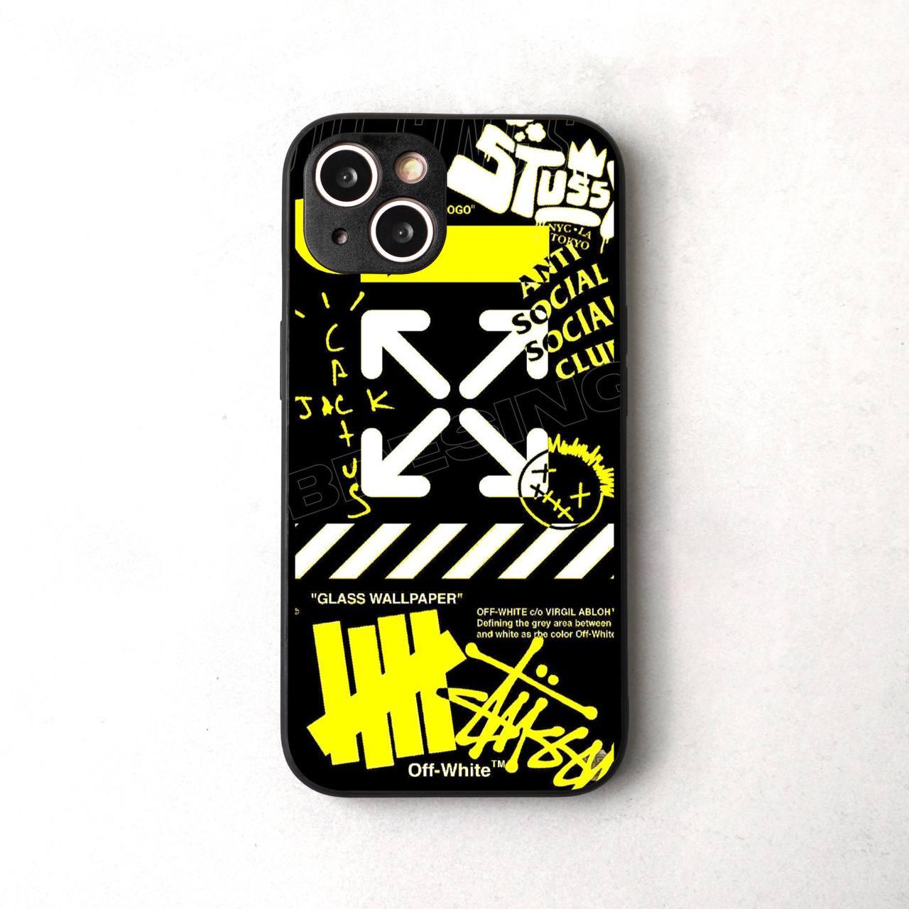 Neon Off White glossy Case - Case On