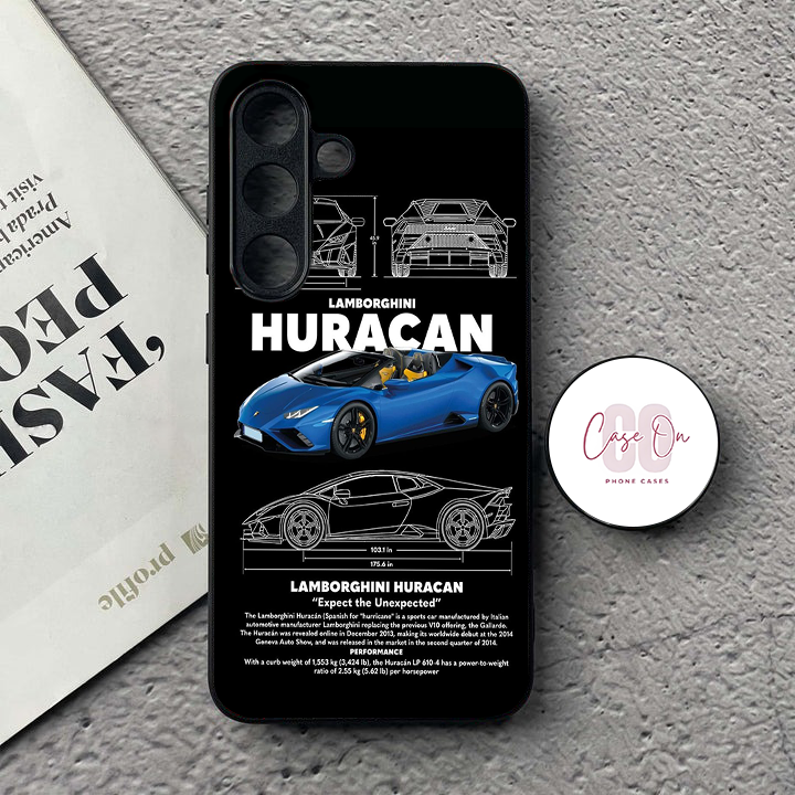 Huracan Car Glossy Phone Case For All Models