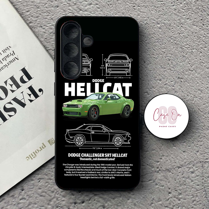 Hellcat Car Glossy Phone Case For All Models