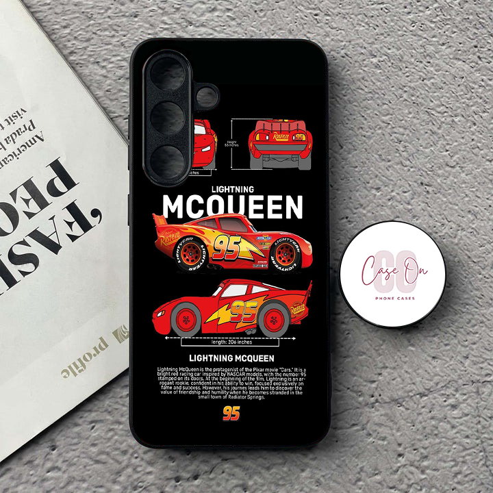 Mc Queen Car Glossy Phone Case For All Models