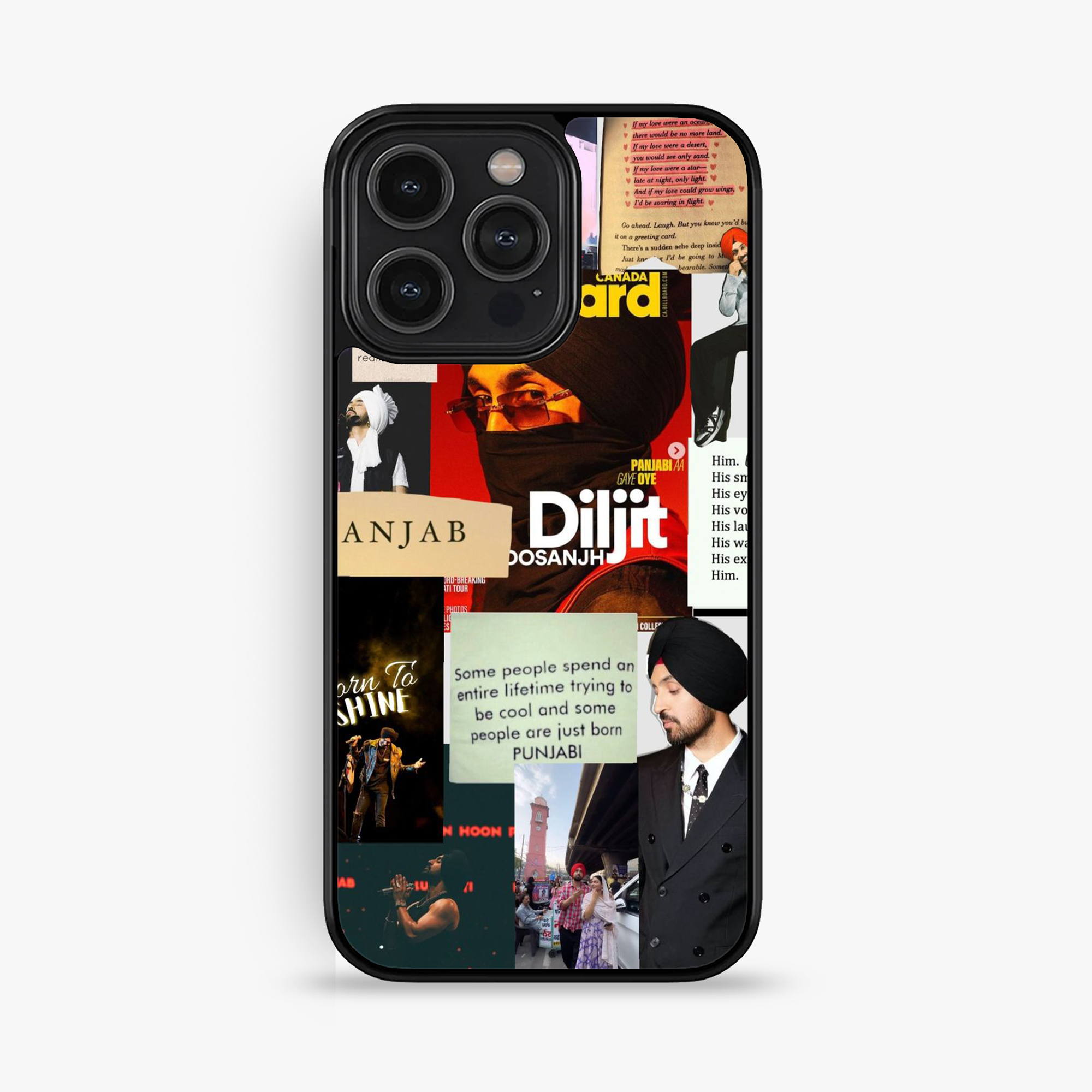 Punjabi Glossy Phone Case Collection for All Android & iPhone Models